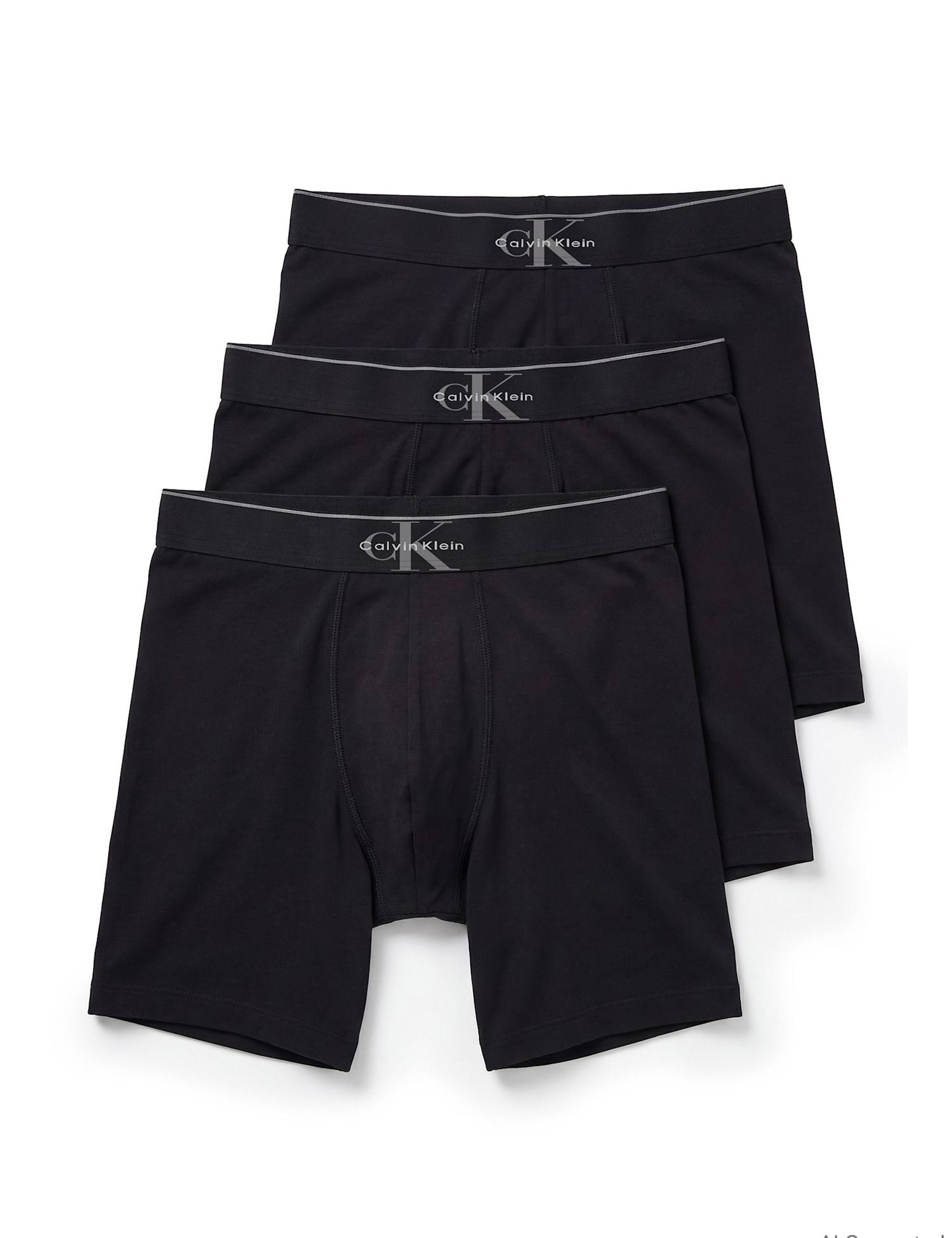 Calvin Klein CK Archive 3 Pack Cotton Stretch Boxers Black