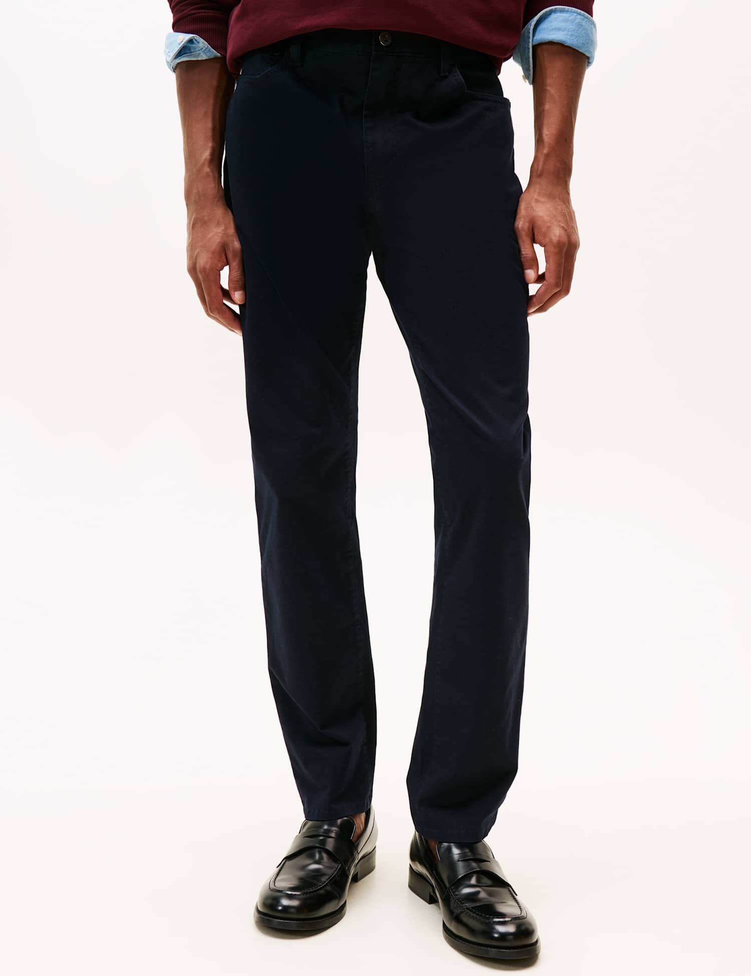 Tommy Hilfiger Denton Regular Fit Twill Jeans Navy