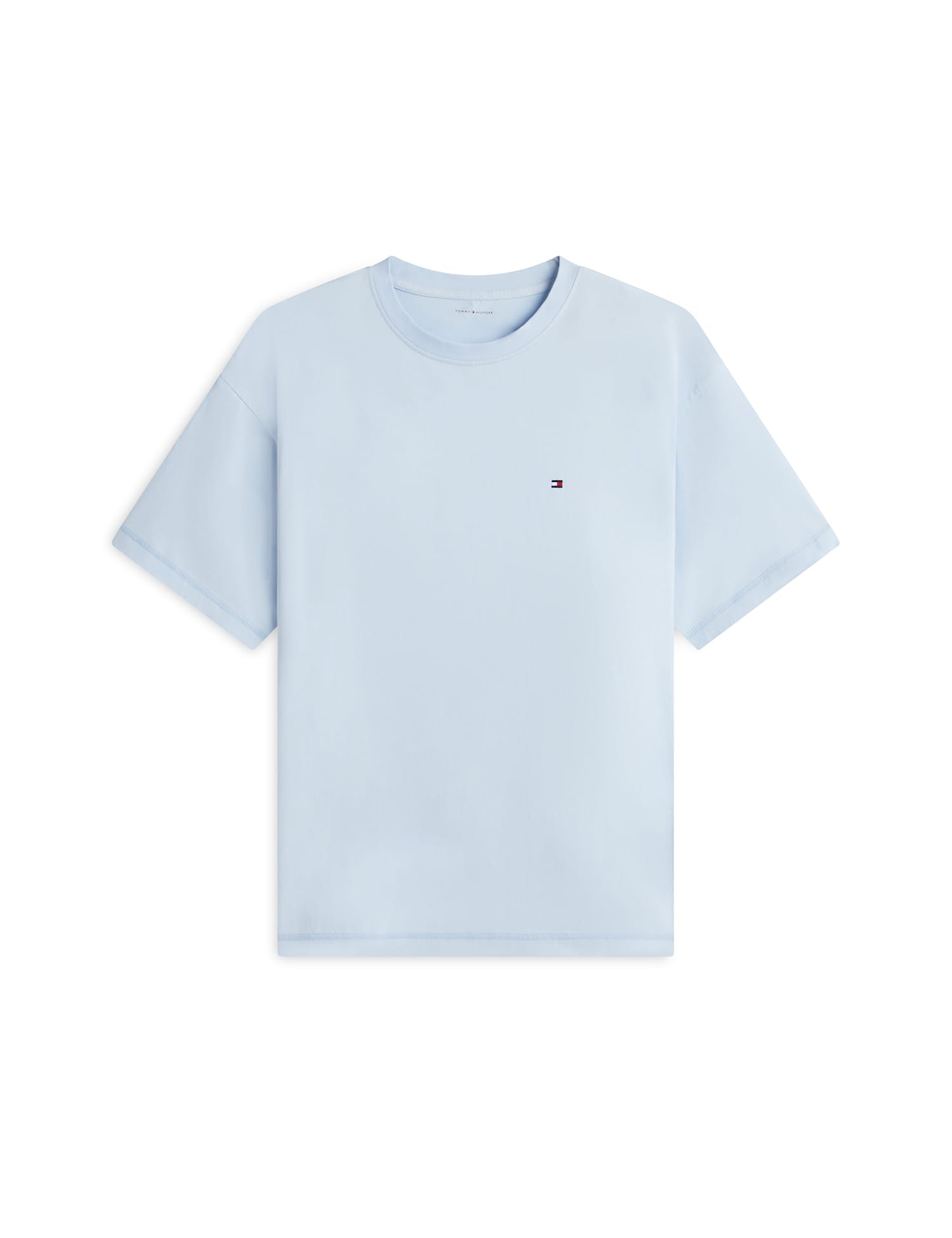 Tommy Hilfiger Pure Cotton Pyjama Top Blue Mix