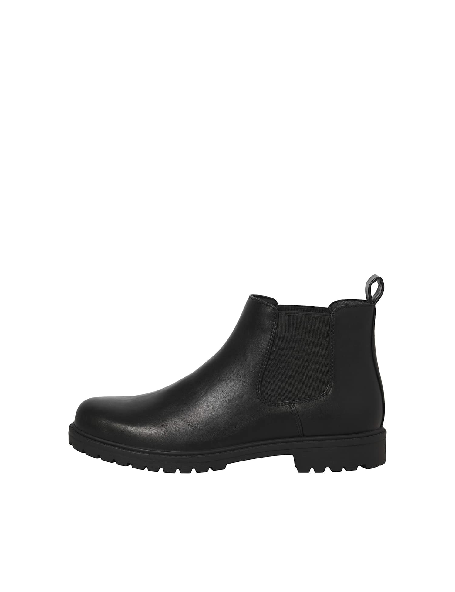 JACK & JONES Slip On Chelsea Boots Black