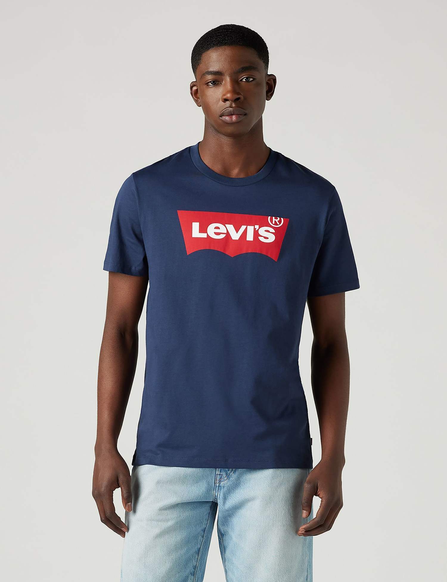 Levi's Pure Cotton Logo T-Shirt Navy Mix