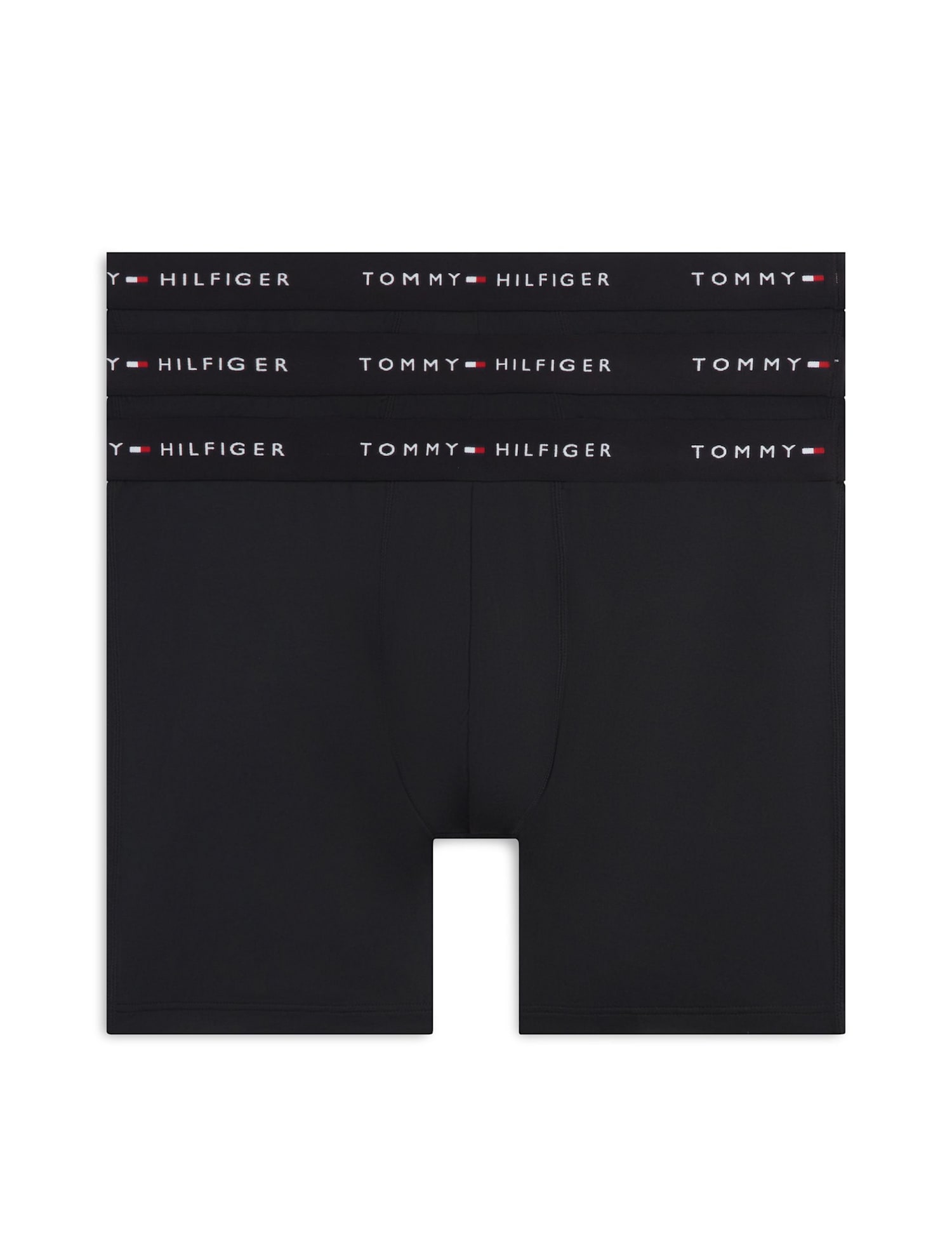Tommy Hilfiger 3 Pack Signature Boxers Black