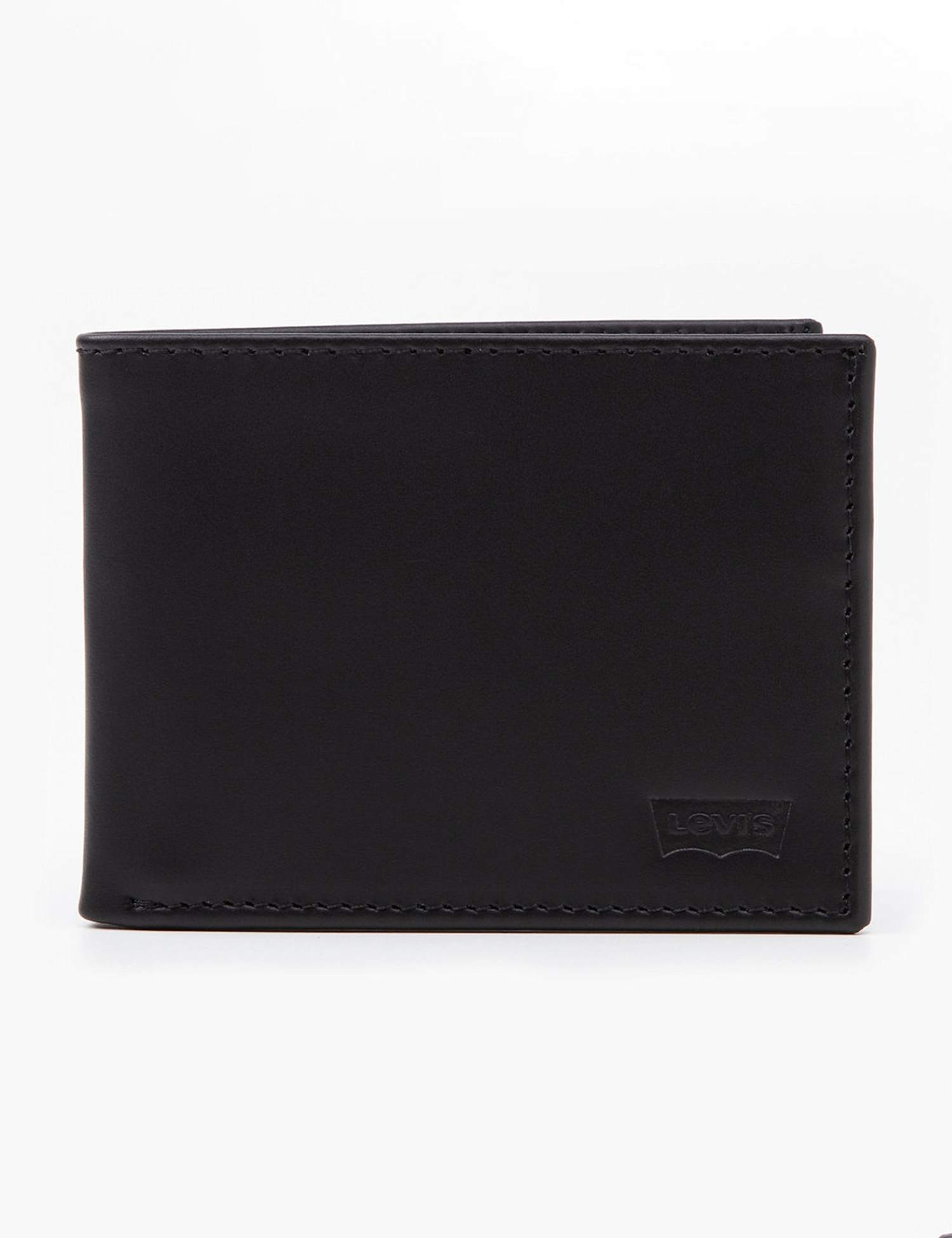 Levi's Leather Bi-fold Wallet Black