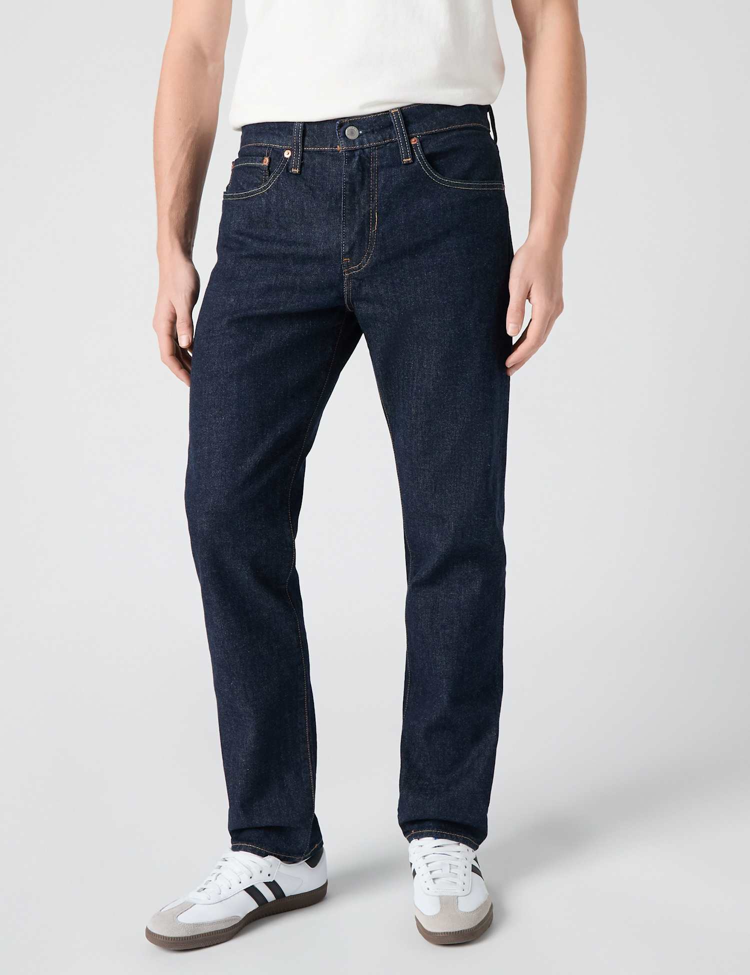 Levi's 502 Tapered Jeans Dark Blue Denim