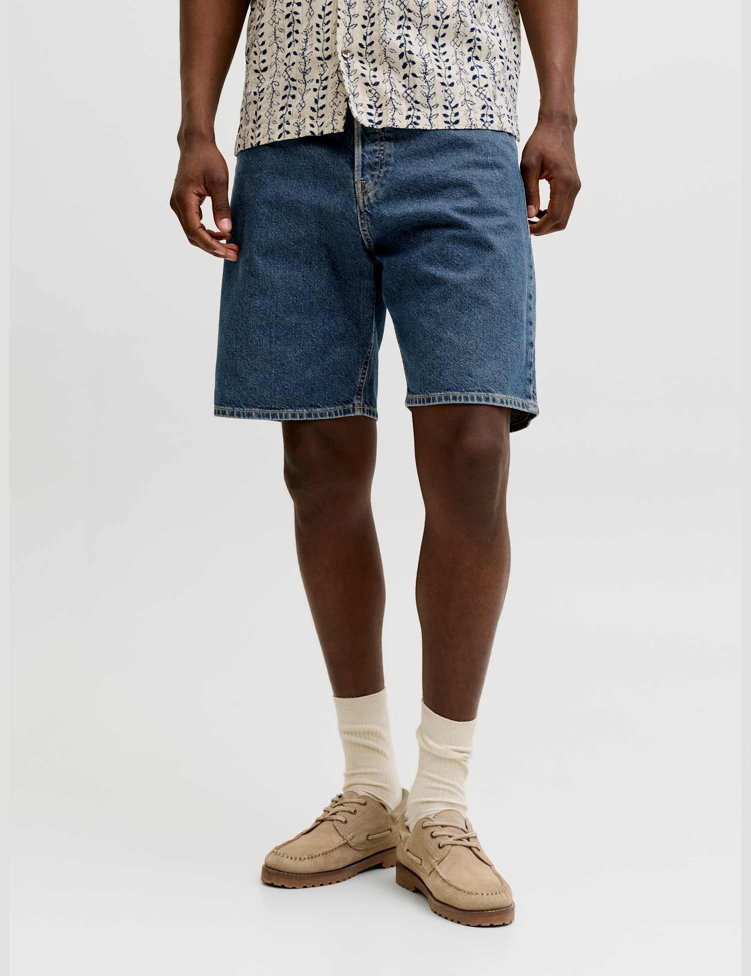 JACK & JONES Denim Shorts Dark Navy