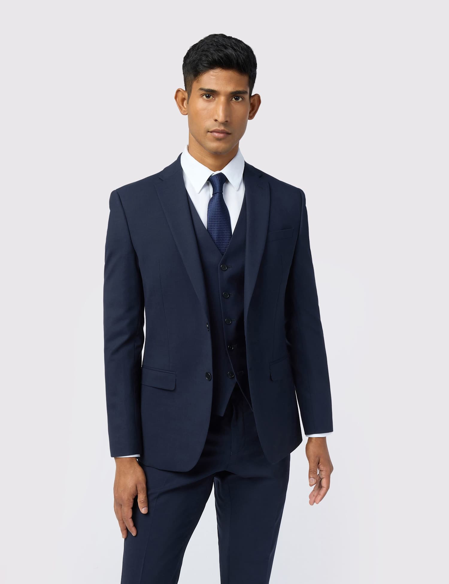 Ted Baker Slim Fit Wool Rich Suit Jacket Navy