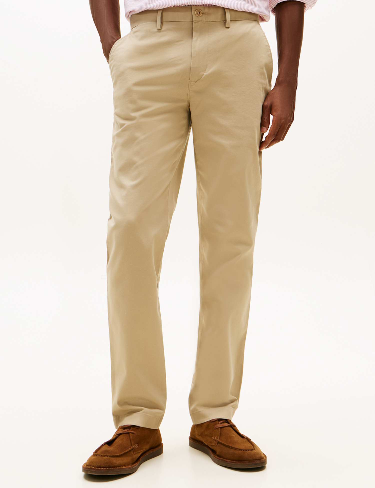 Tommy Hilfiger Denton 1985 Regular Fit Chinos Stone