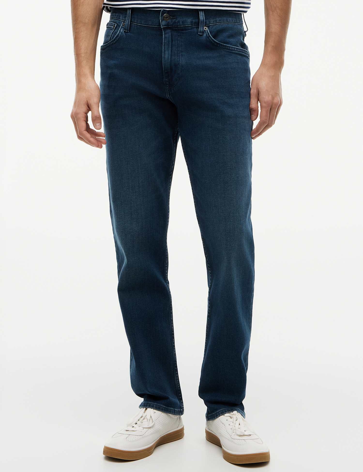 Tommy Hilfiger Denton Straight Fit 5 Pocket Jeans Blue