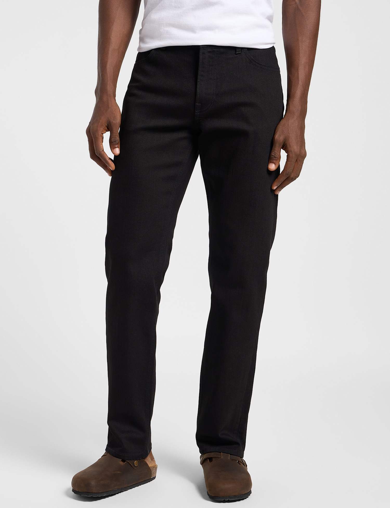 Lee Tapered Fit West Jeans Black