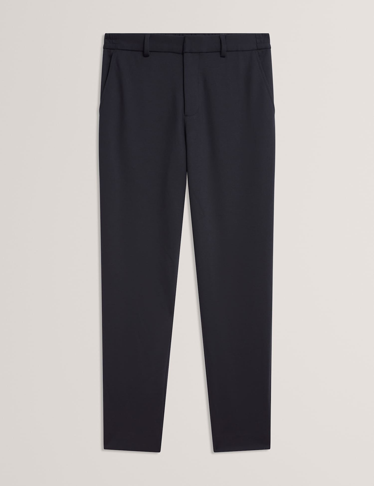 Ted Baker Regular Fit Flat Front Suit Trousers Navy