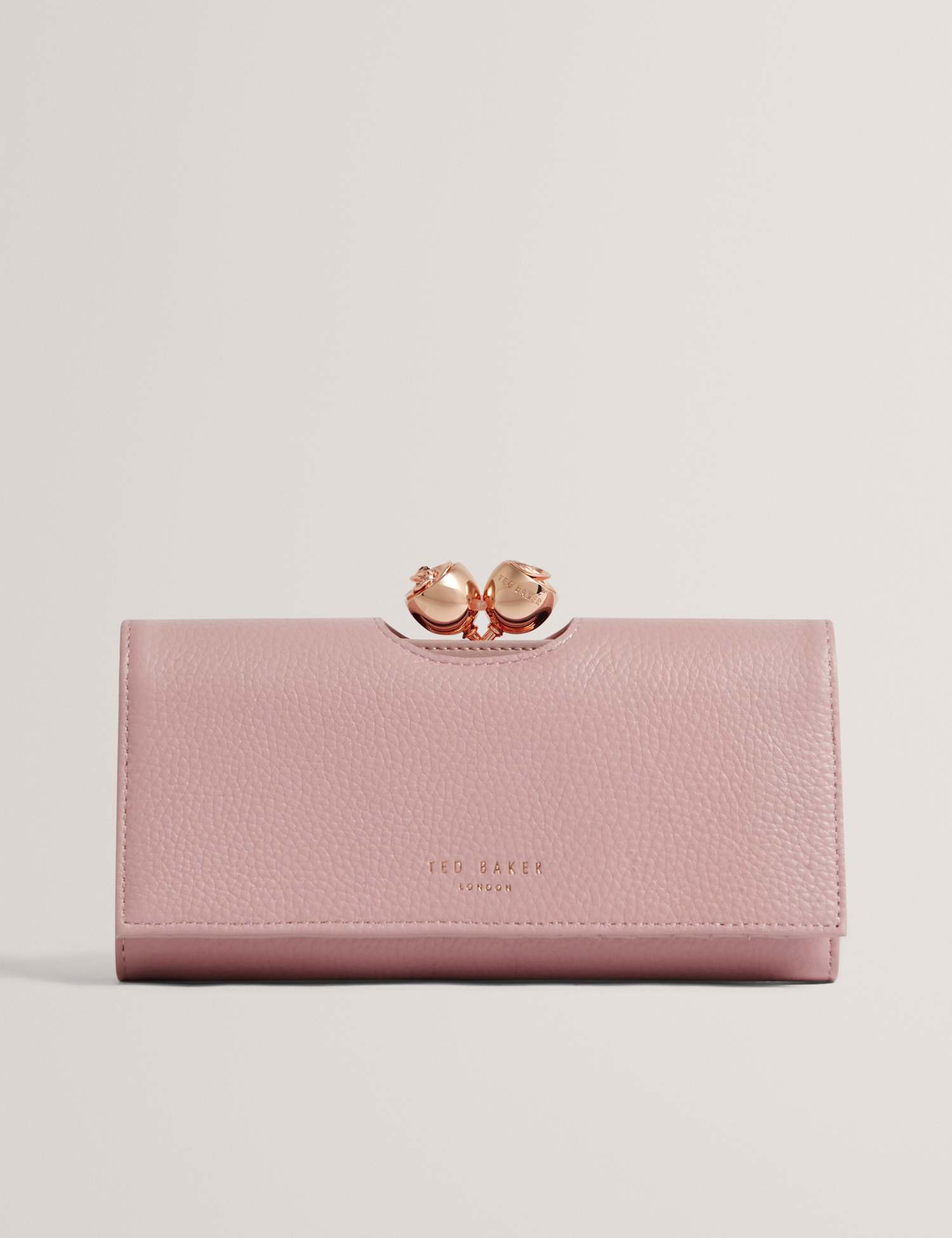 Ted Baker Leather Large Purse Light Pink