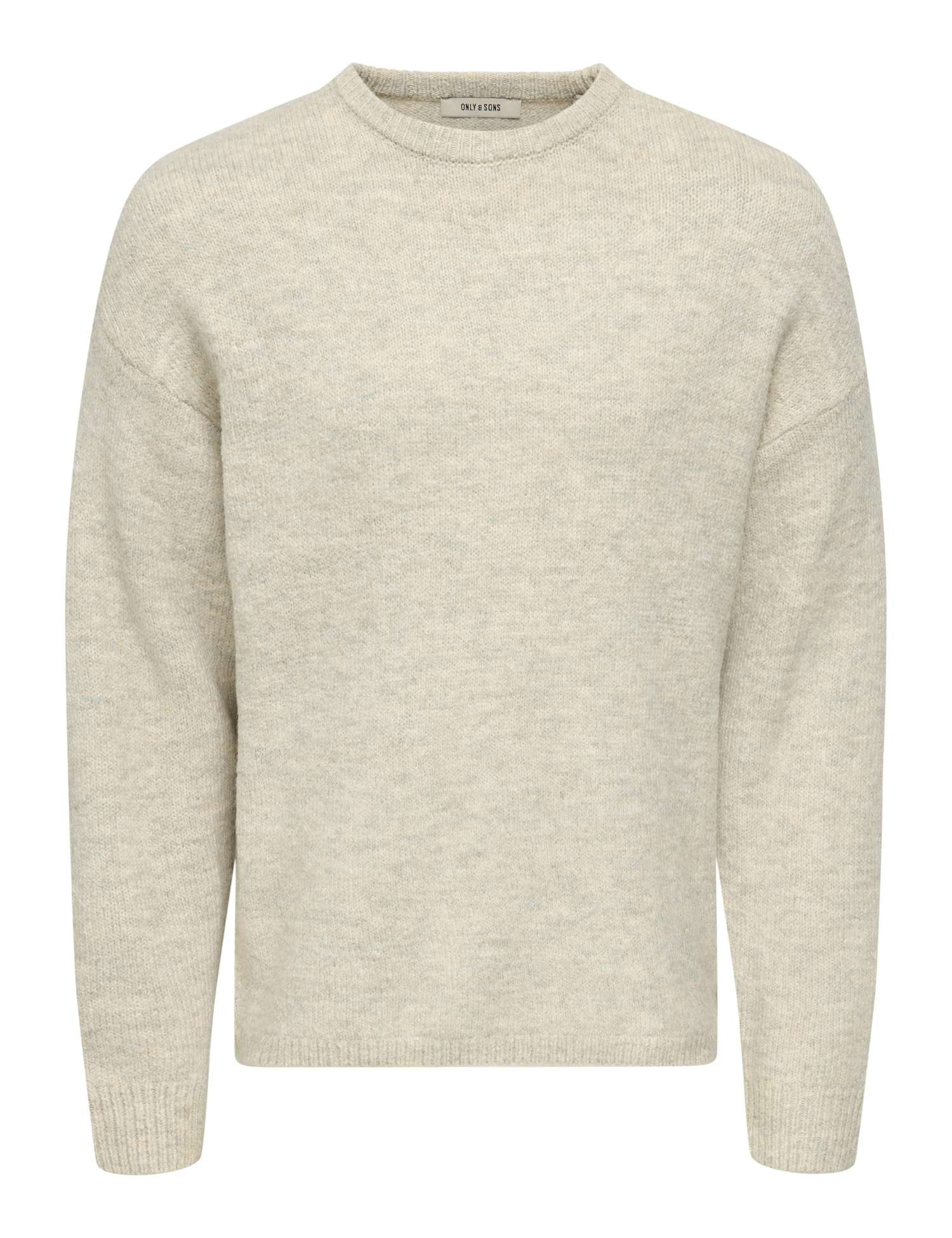 ONLY & SONS Crew Neck Jumper Beige