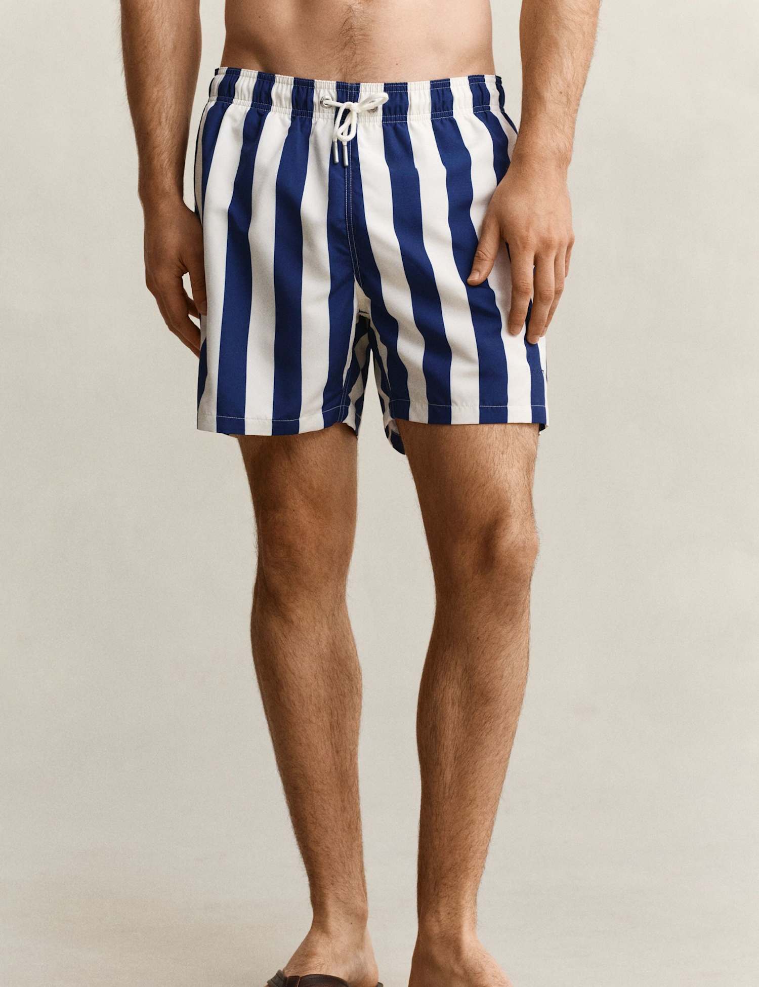 GANT Striped Swim Shorts Navy