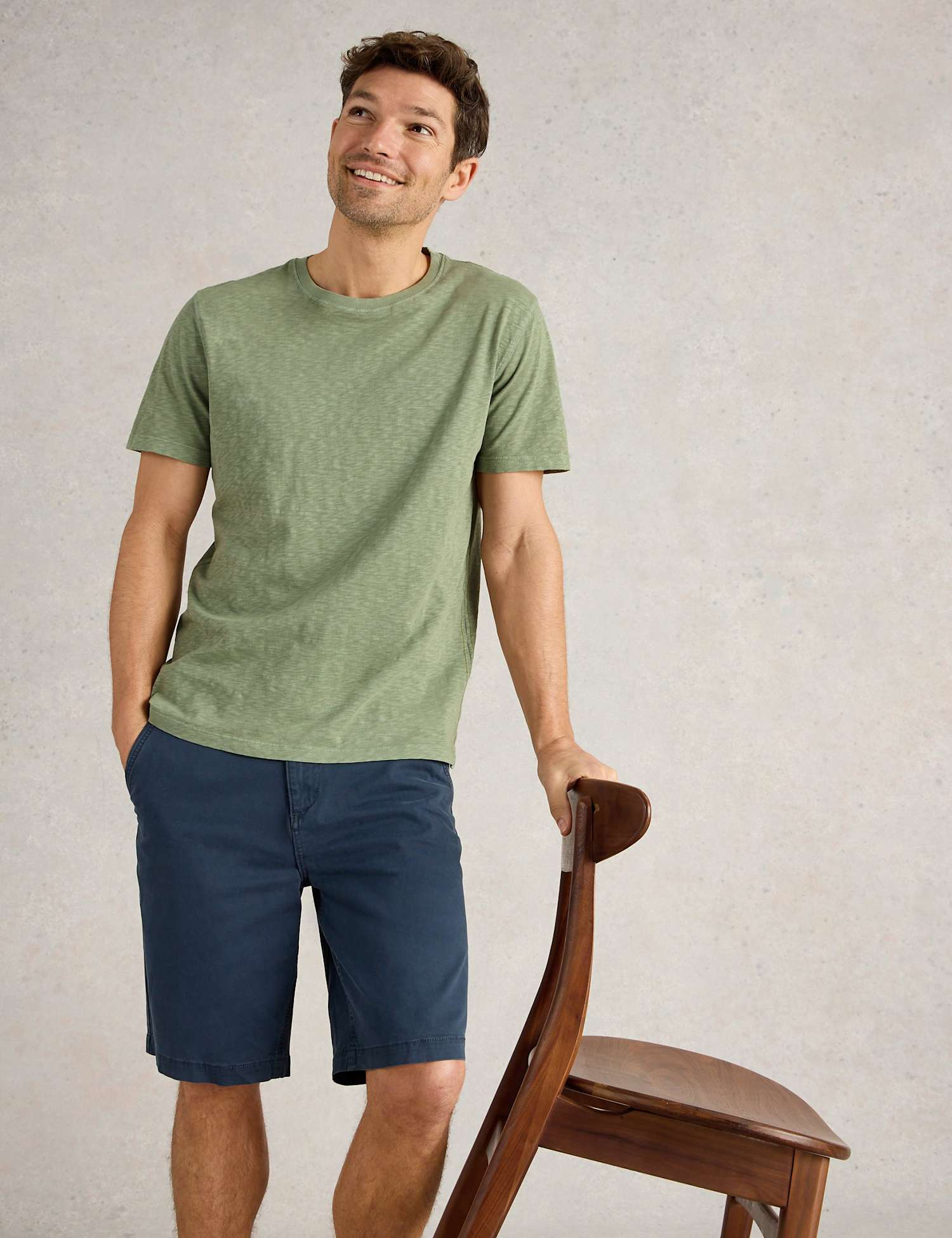 White Stuff Pure Cotton T-Shirt Green