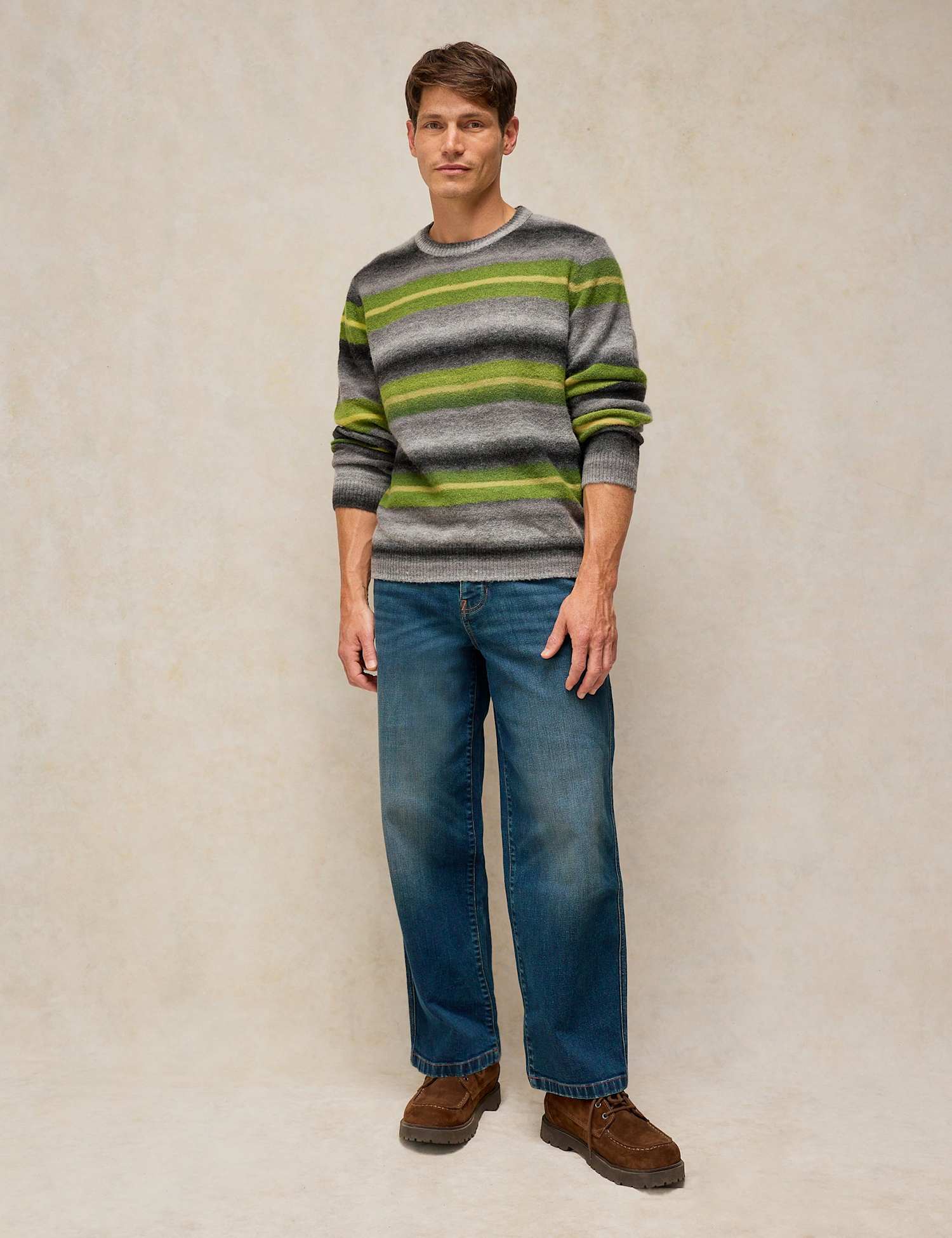 White Stuff Regular Fit Wide Leg Jeans Blue Denim