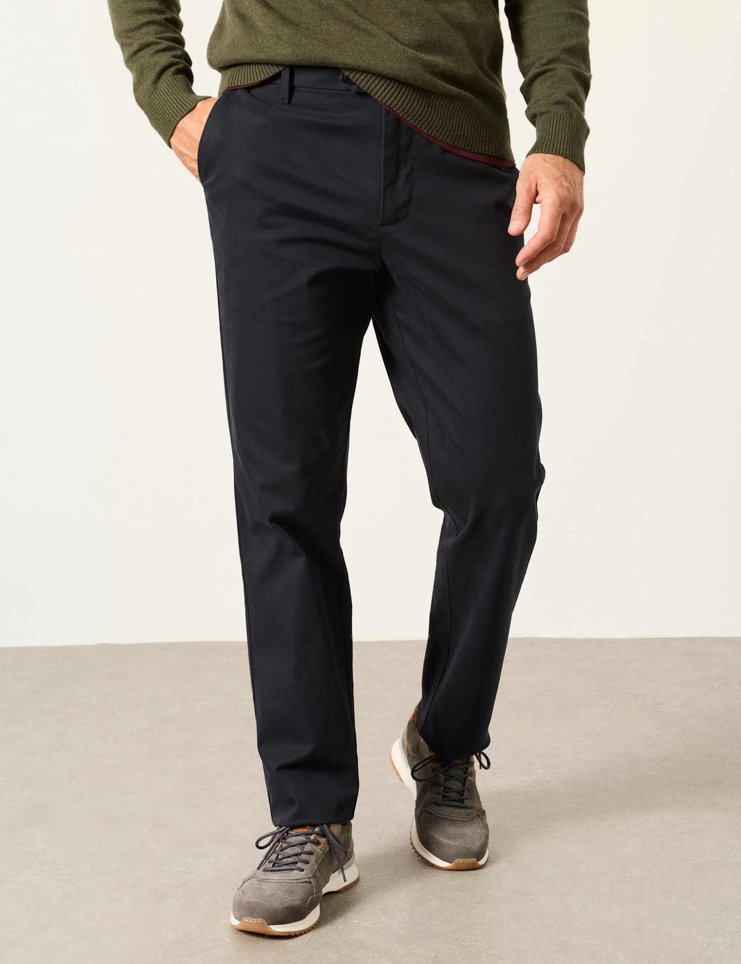 FatFace Regular Fit Stretch Chinos Navy