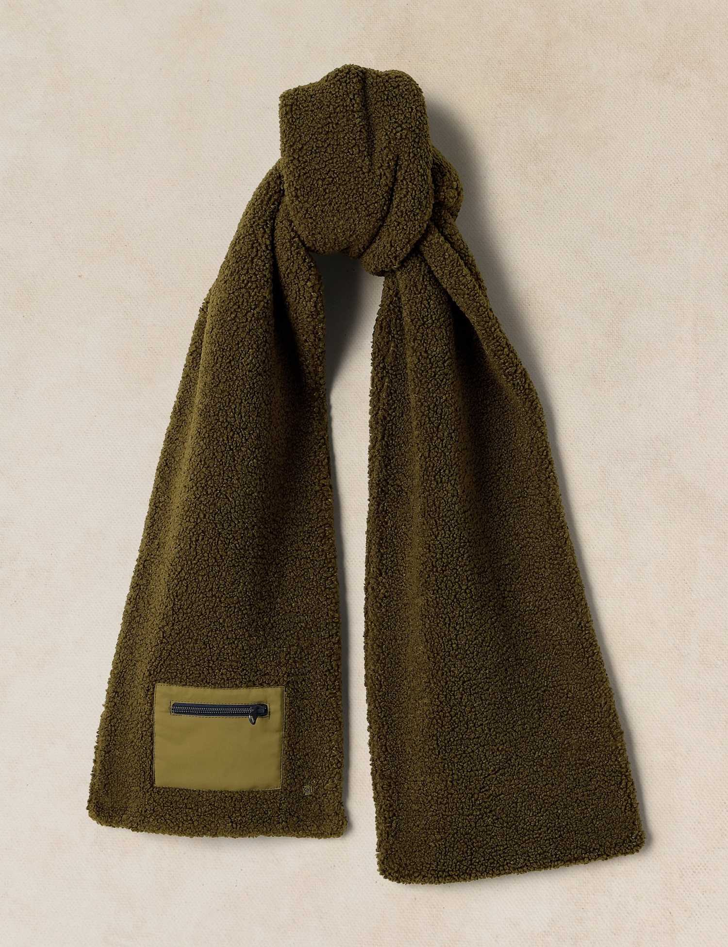 White Stuff Borg Scarf Khaki