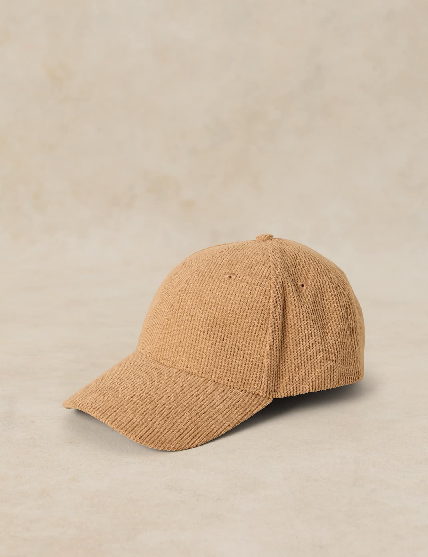 White Stuff Cord Baseball Cap Natural