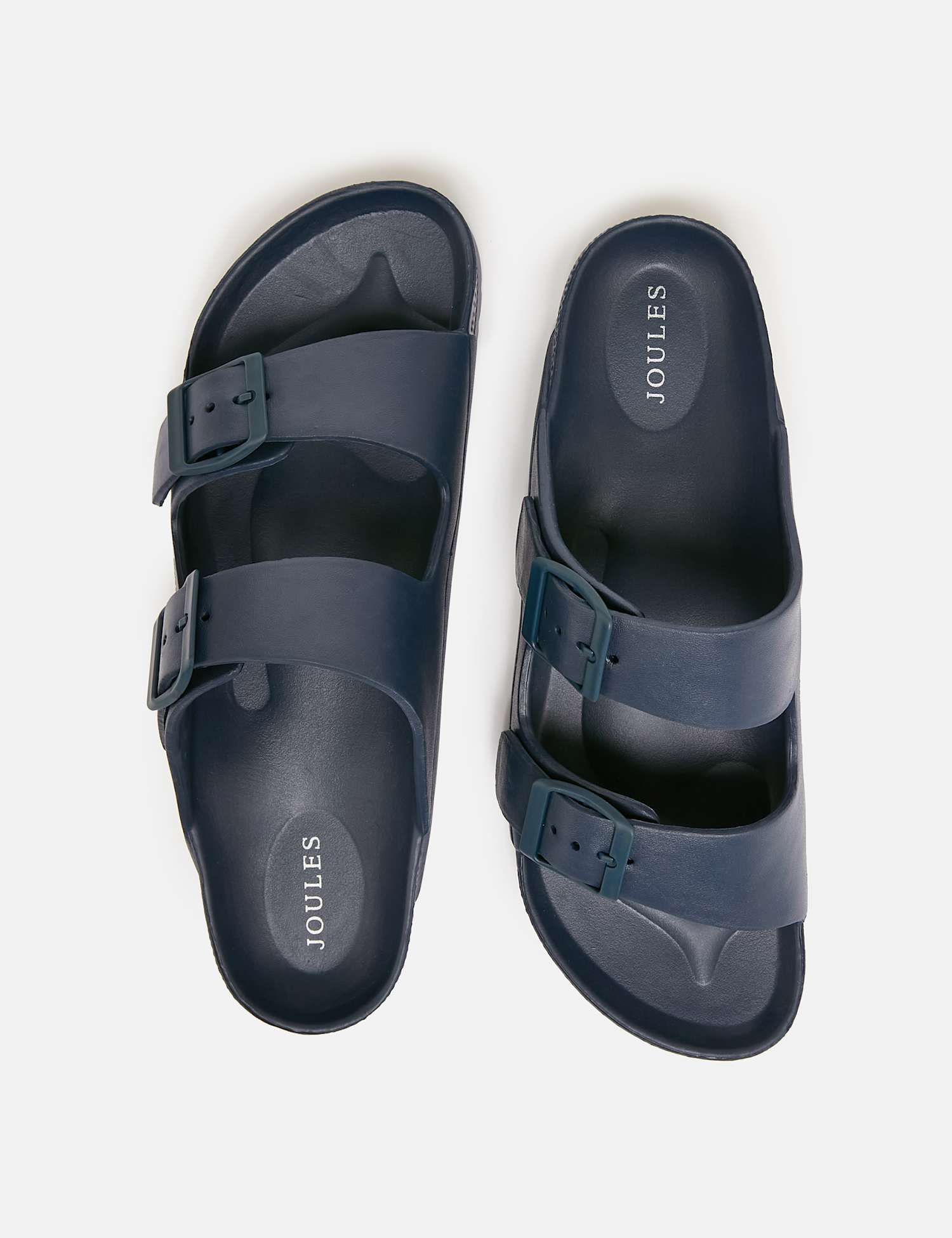 Joules Slip On Double Strap Sandals Navy