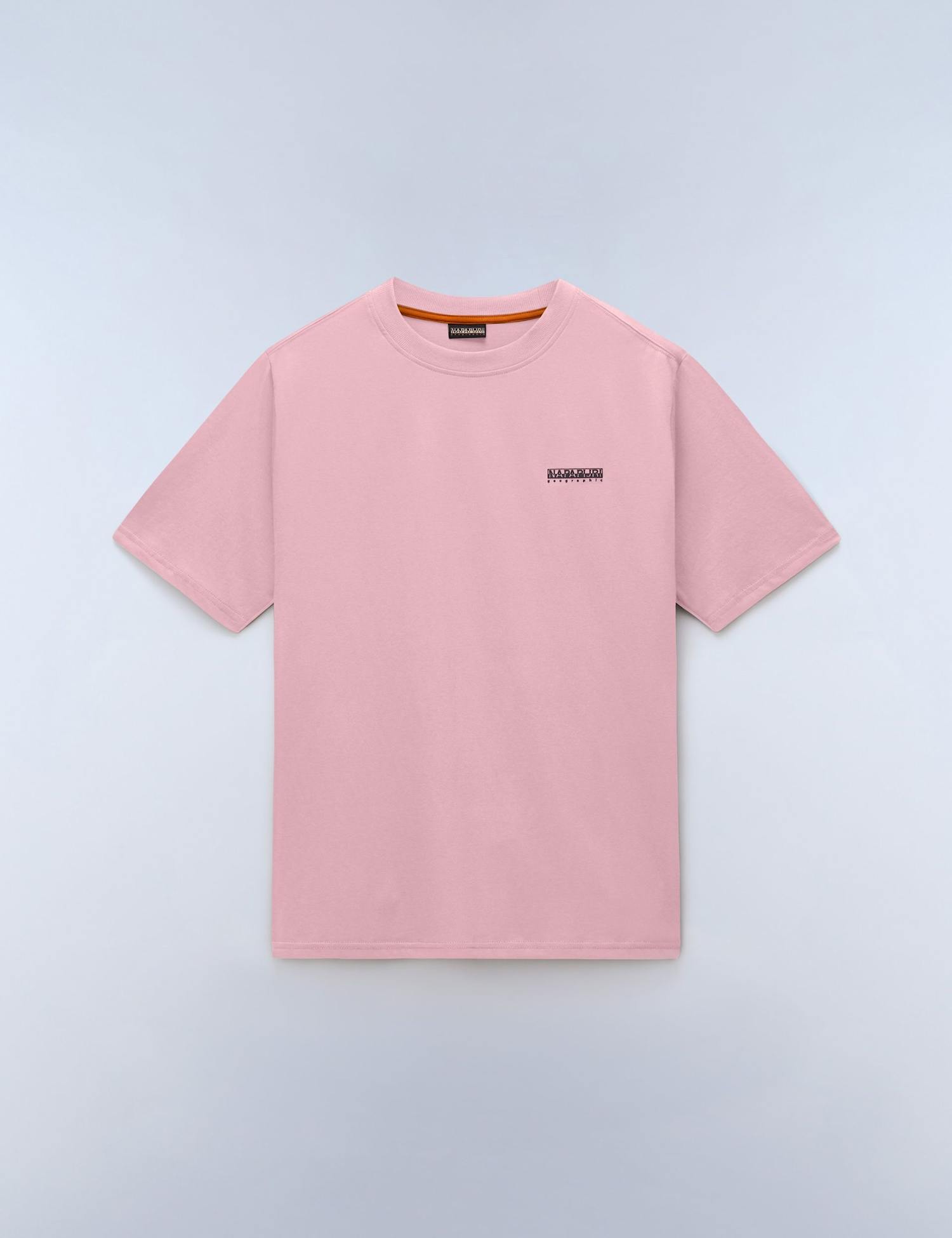 Napapijri Pure Cotton T-Shirt Light Pink