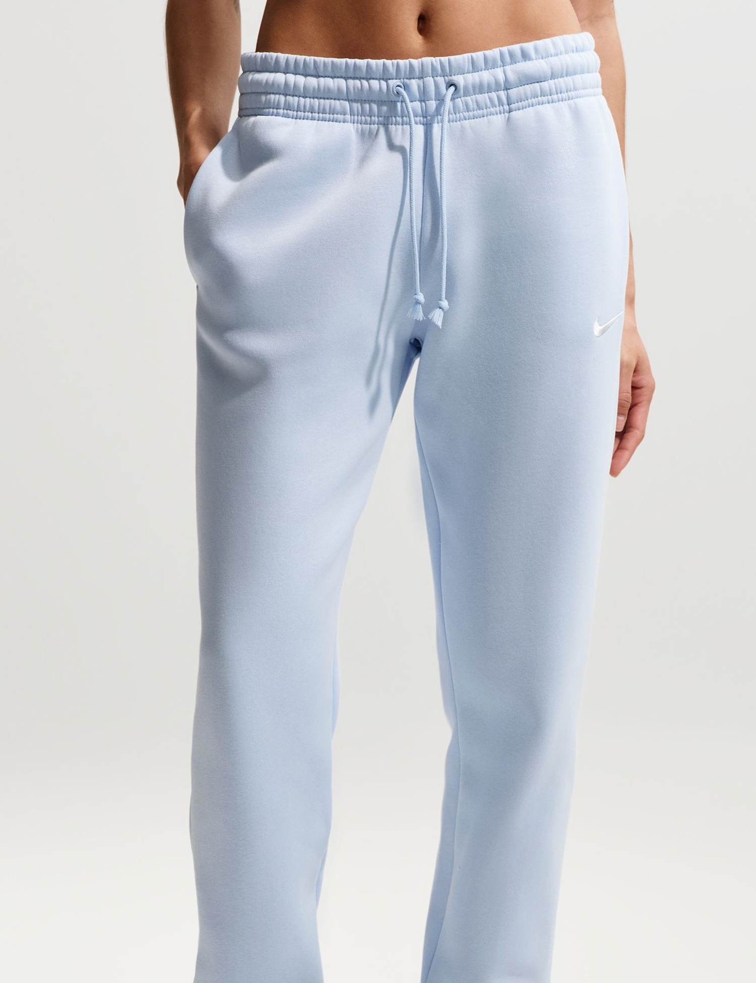 Nike Phoenix Fleece Tapered Joggers Light Blue