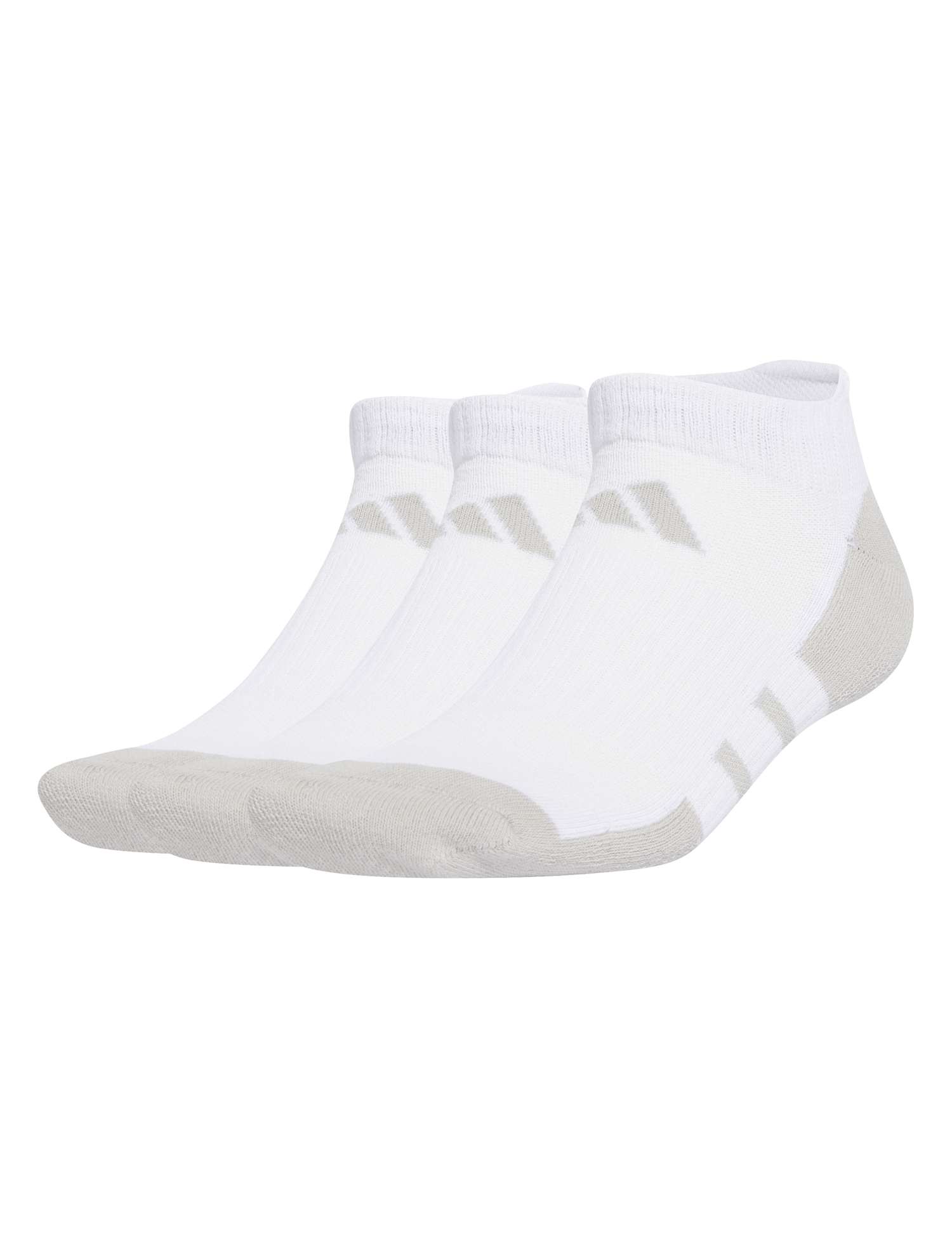 adidas Climacool Low Cut Socks 3 Pairs White Mix