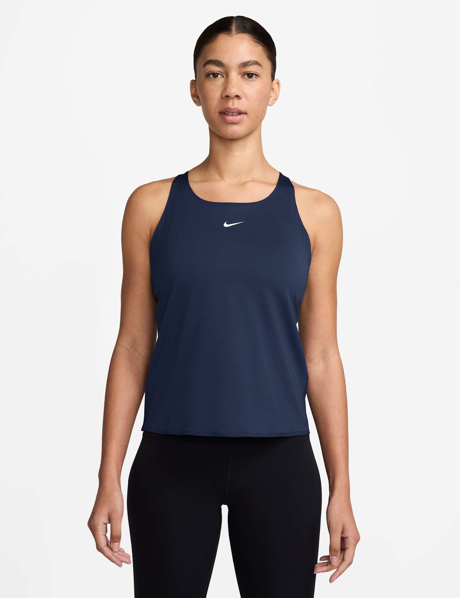 Nike Pro Dri-Fit Round Neck Tank Top Dark Navy