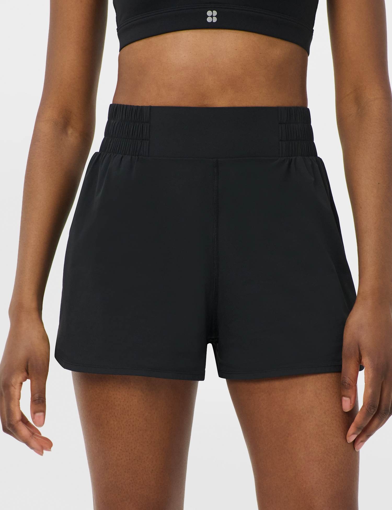 Sweaty Betty Running Shell Shorts Black