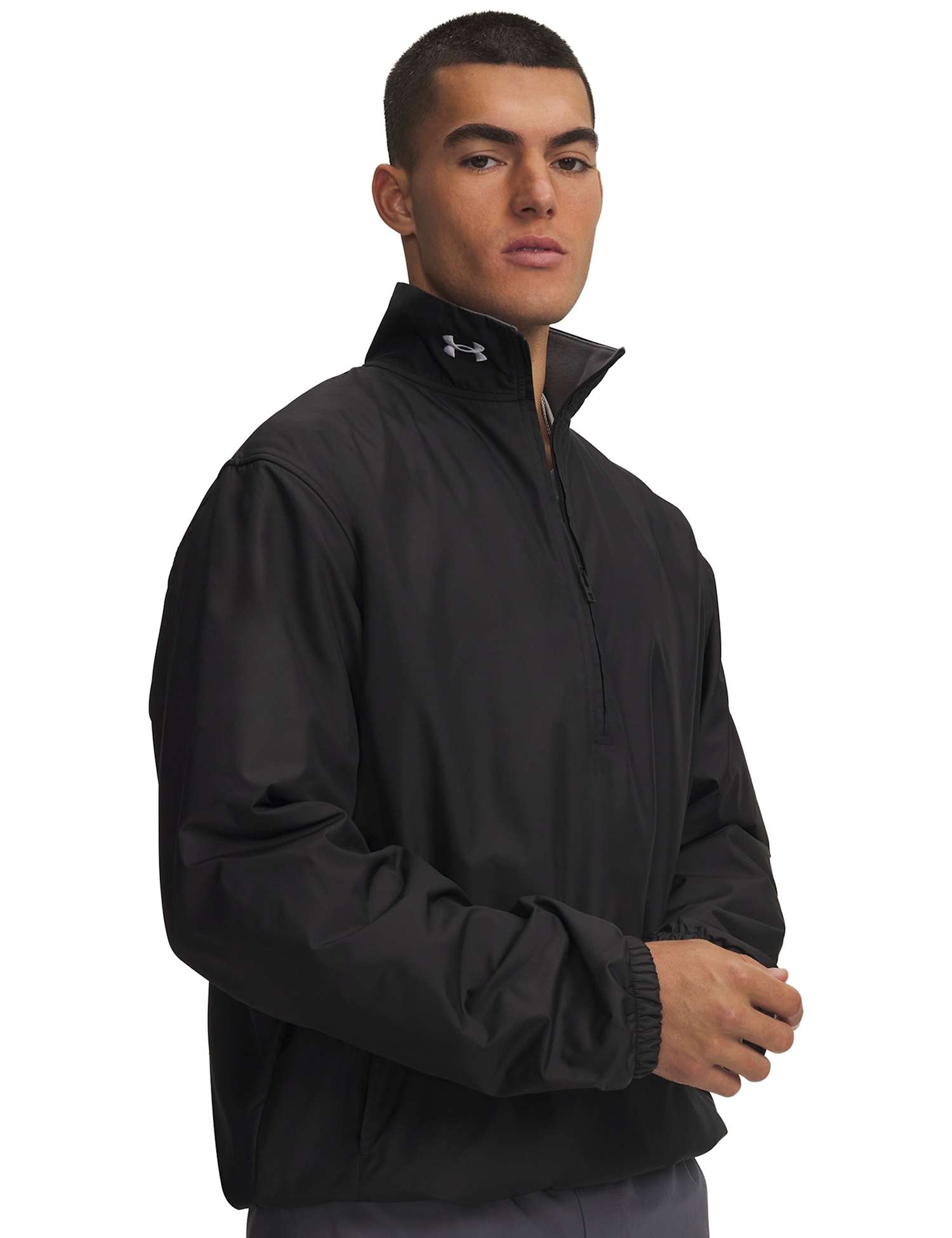 Under Armour UA Icon Cold Weather Half Zip Jacket Black