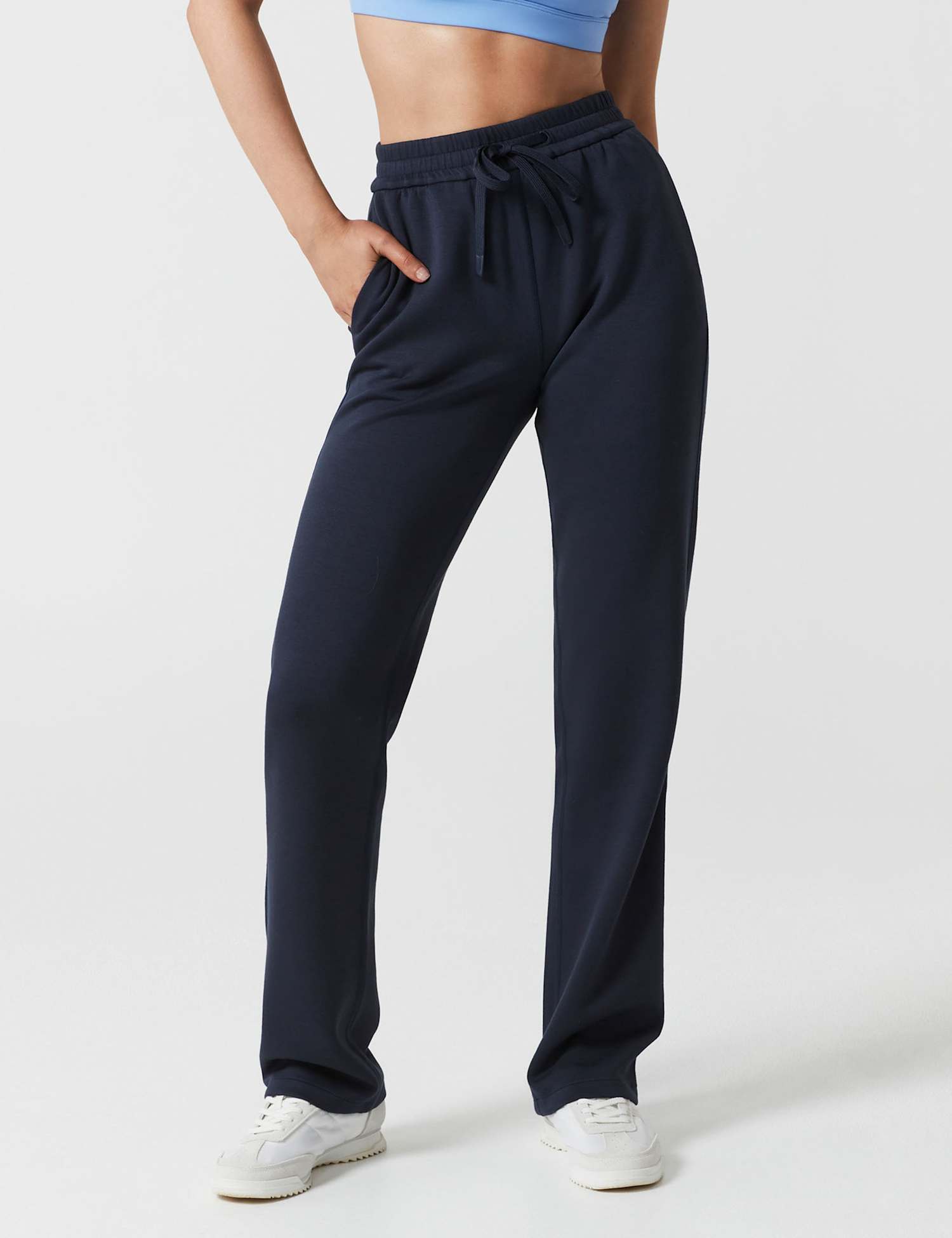 Lilybod Aimie Drawstring Relaxed Joggers Navy