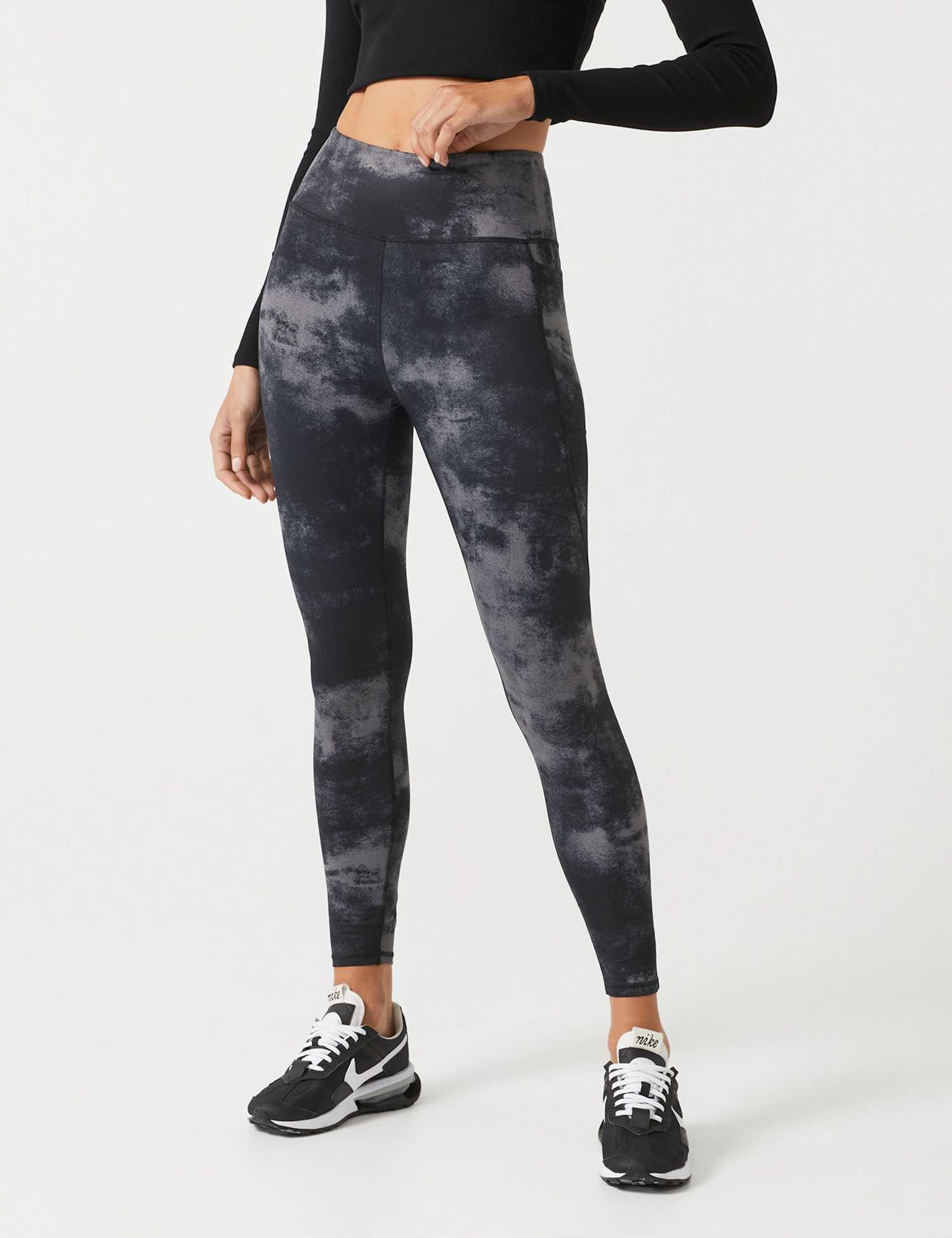 Lilybod Becca High Waisted Pockets Leggings Black