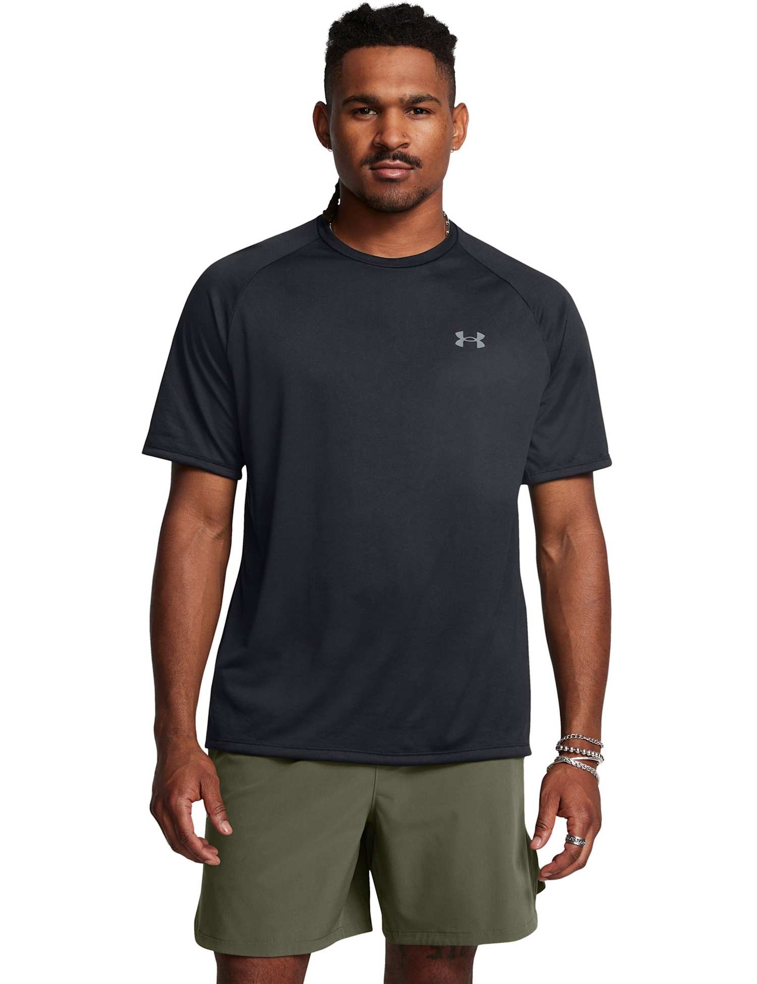 Under Armour Tech 2.0 Crew Neck T-Shirt Black