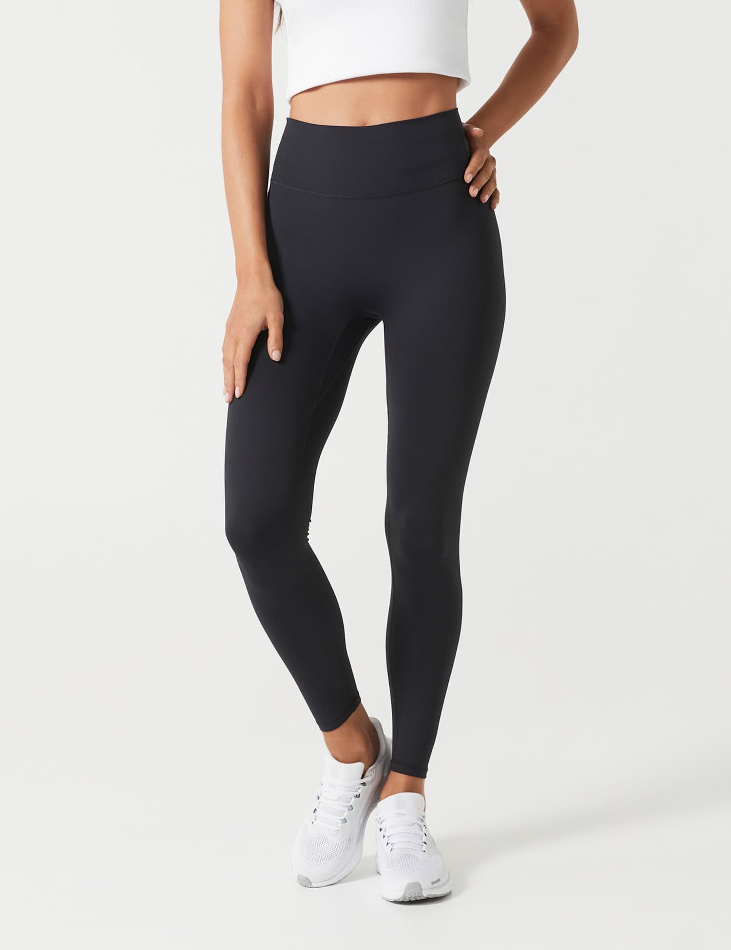 Lilybod Chloe High Waisted Fitted Leggings Black