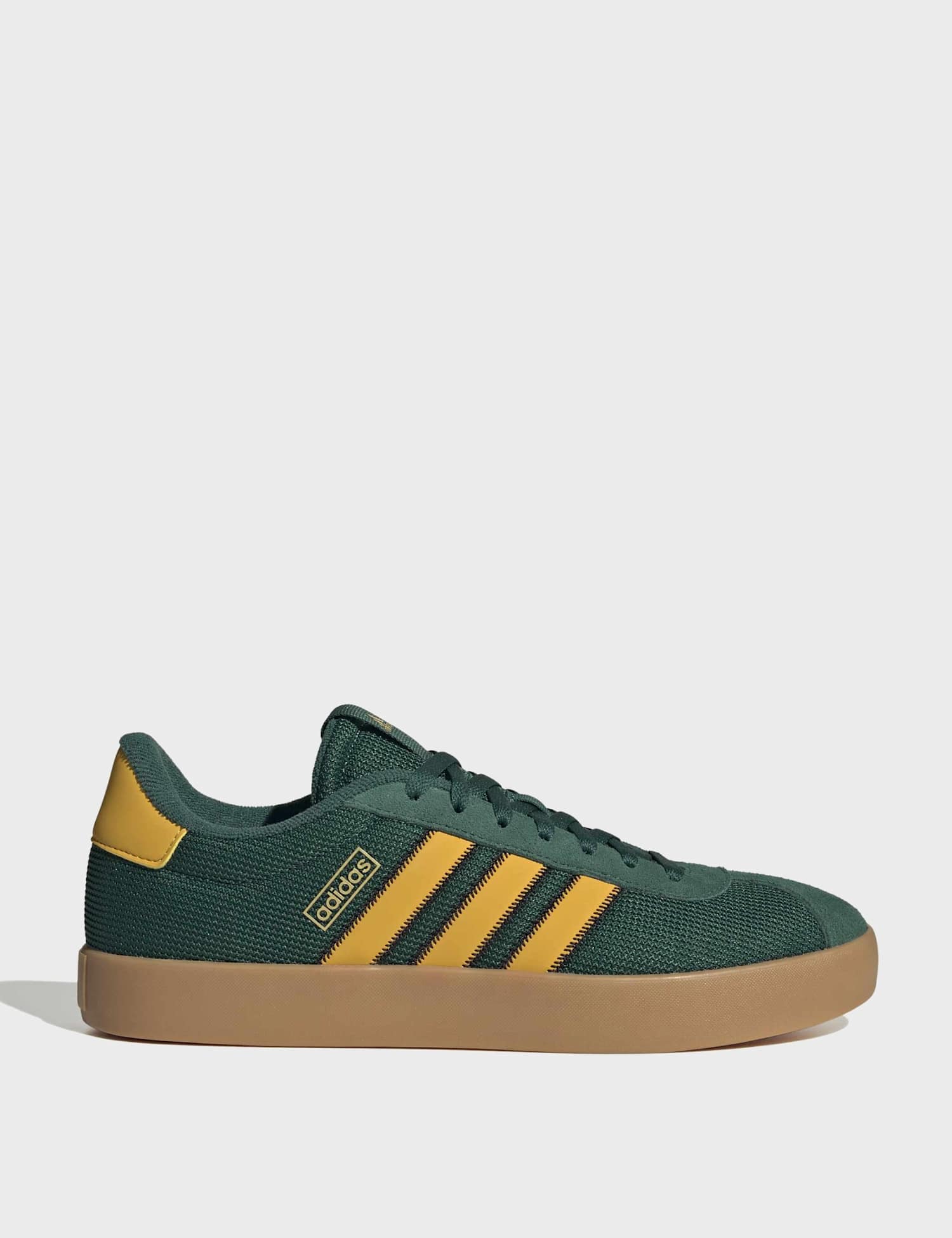 adidas VL Court 3.0 Leather Trainers Black Mix