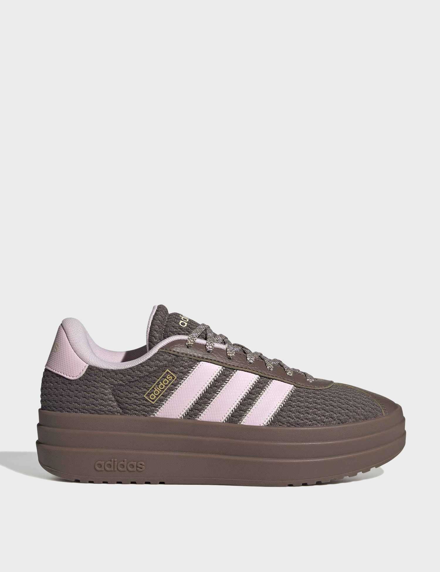 adidas VL Court Bold Platform Trainers Pink Mix