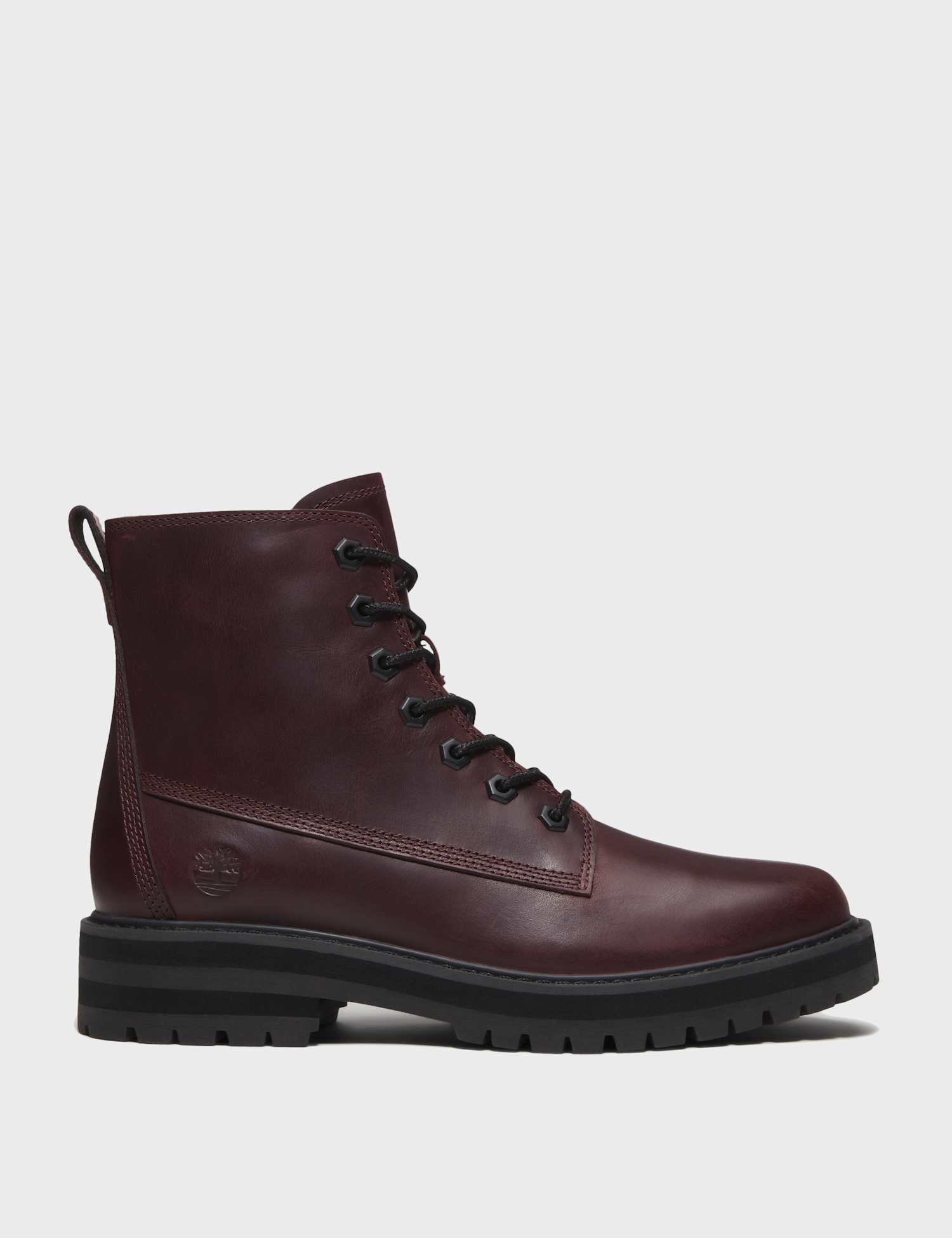Timberland Britton Drive Leather Ankle Boots Burgundy