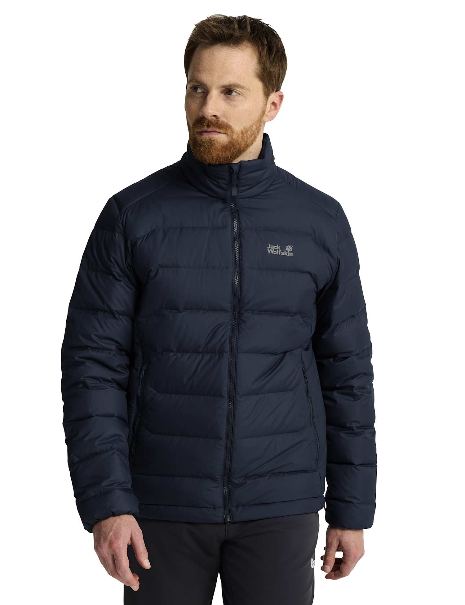 Jack Wolfskin Wild Pass Windproof Insulated Down Jacket Dark Navy