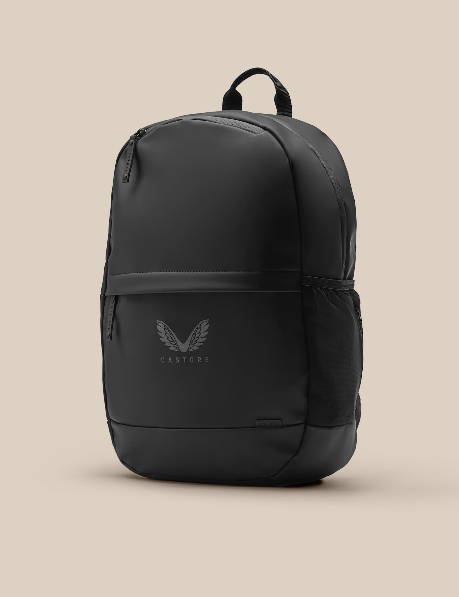 Castore Rubberised Backpack Black
