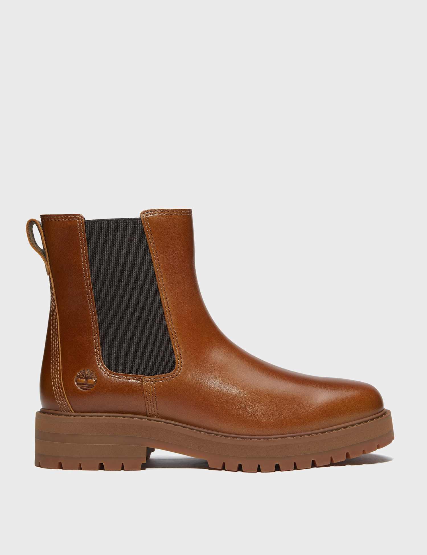 Timberland Britton Drive Leather Chelsea Boots Medium Brown
