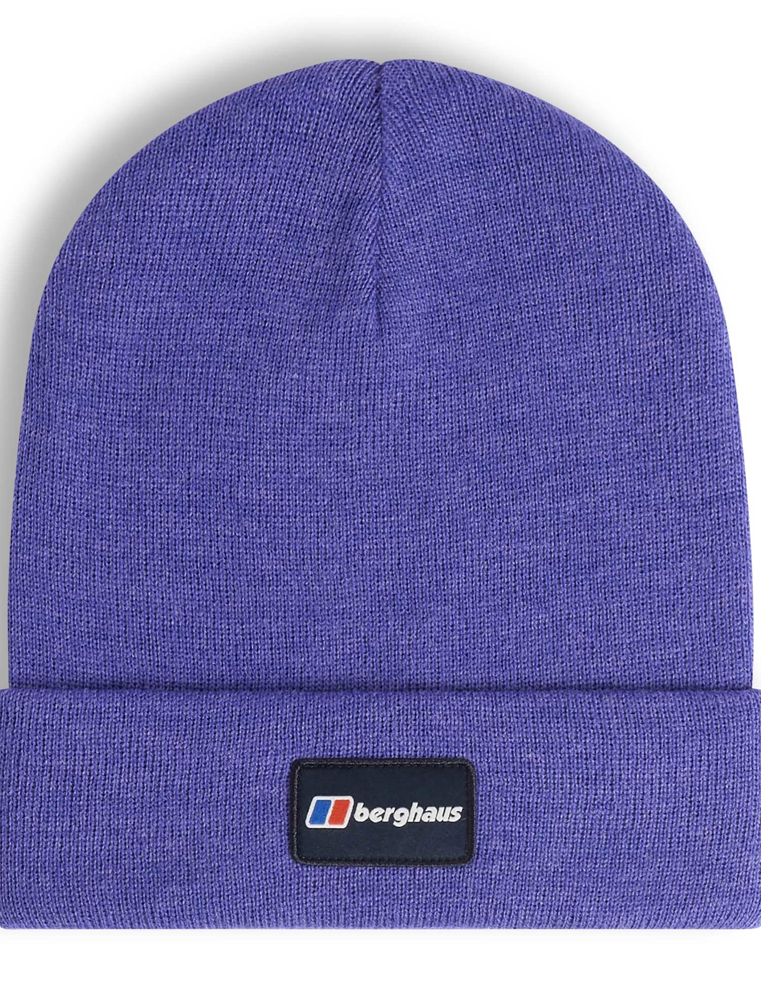 Berghaus Classic Rolled Cuff Woven Logo Beanie Bright Blue