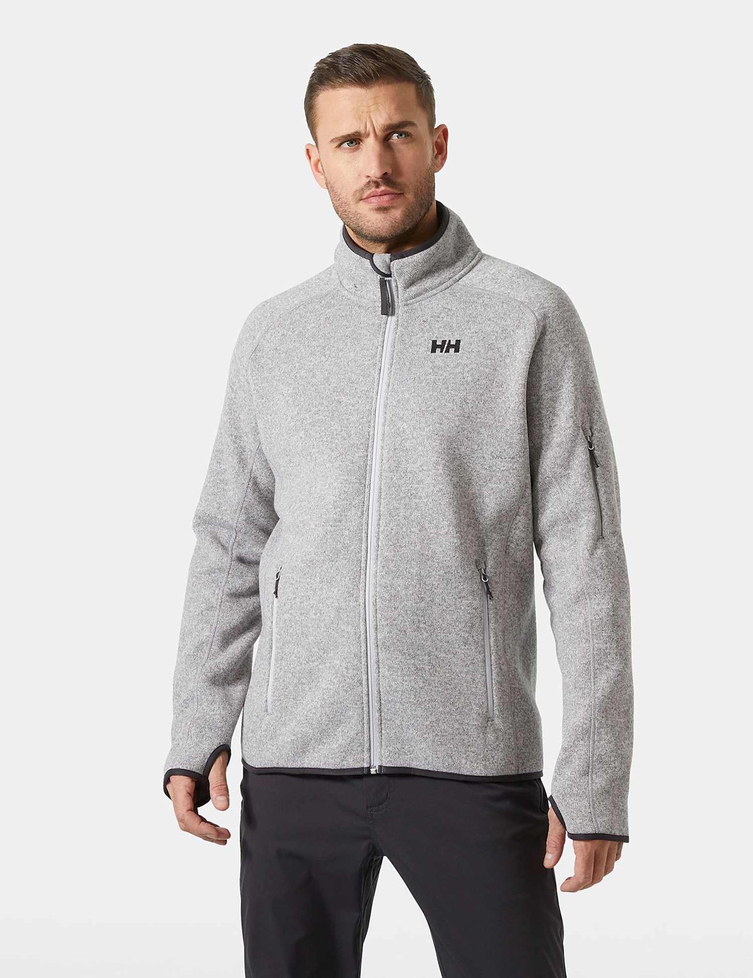 Helly Hansen Varde Durable Quick Dry Fleece Jacket Grey
