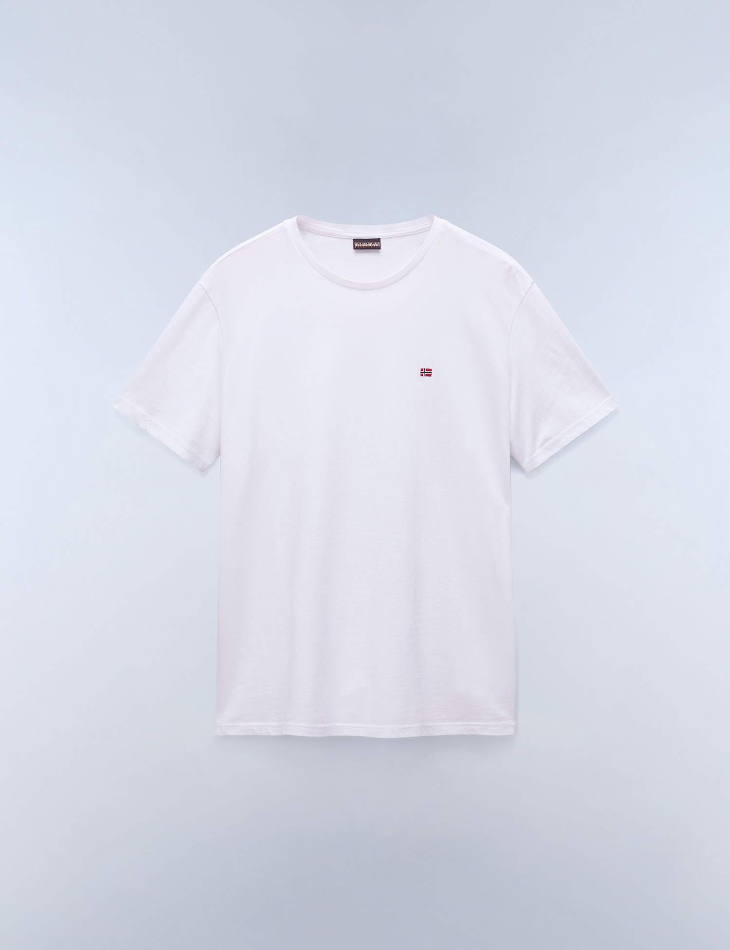 Napapijri Pure Cotton Crew Neck T-Shirt White