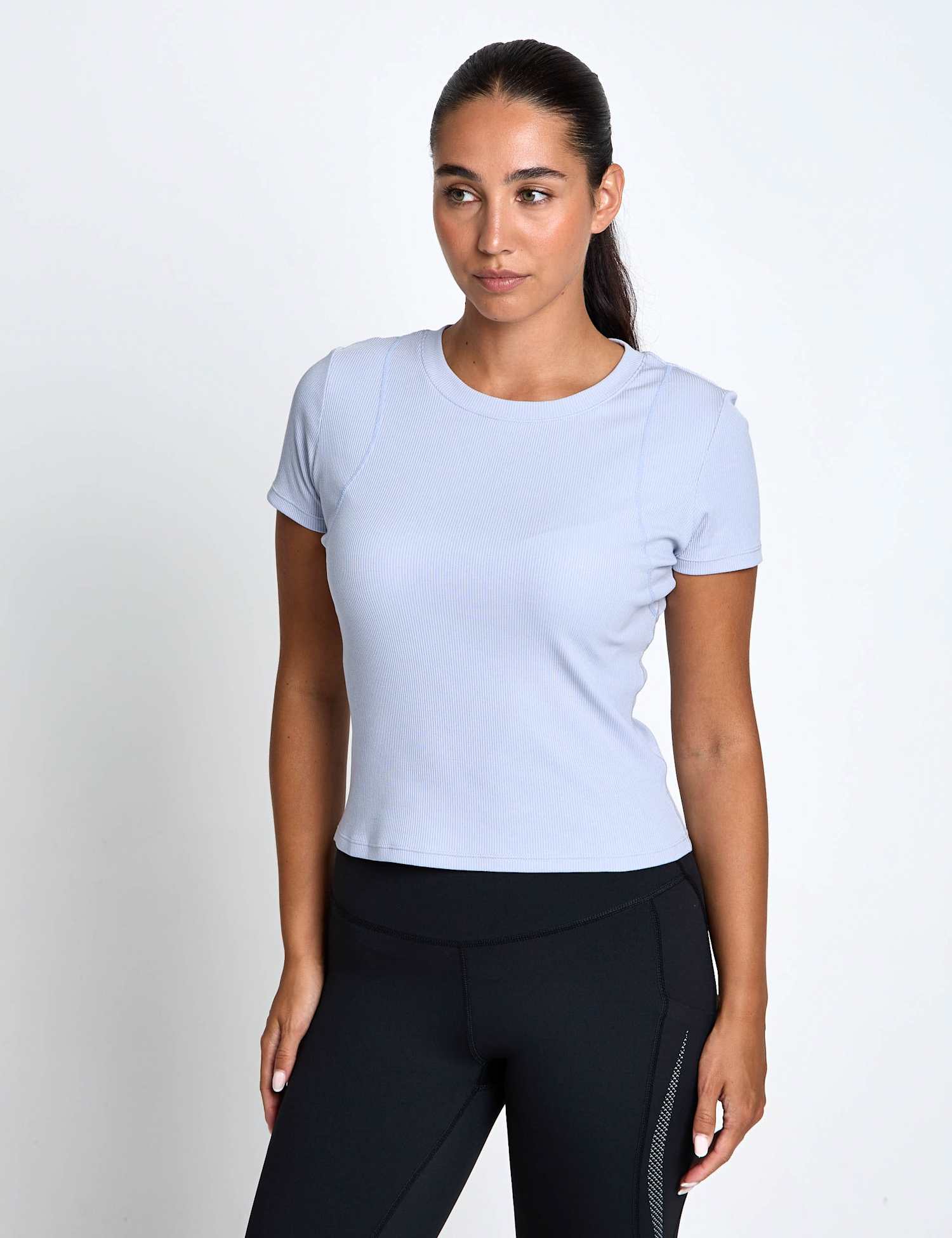 Lilybod Cotton Rich T-Shirt Light Blue