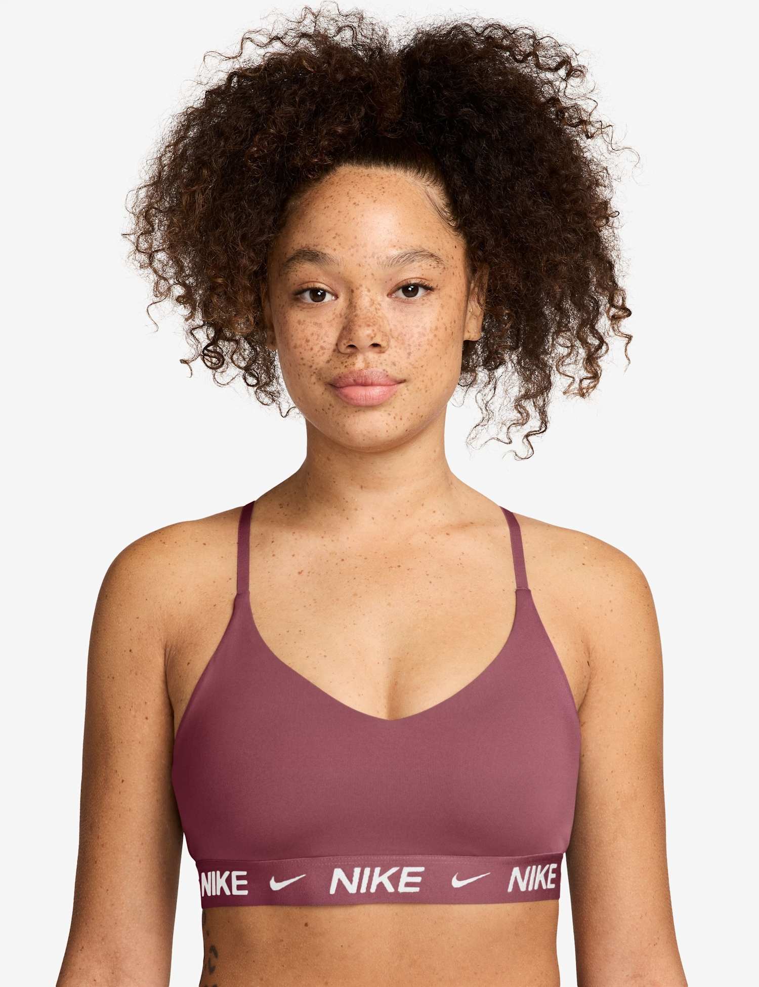 Nike Indy Light Support Sports Bra Dusky Rose