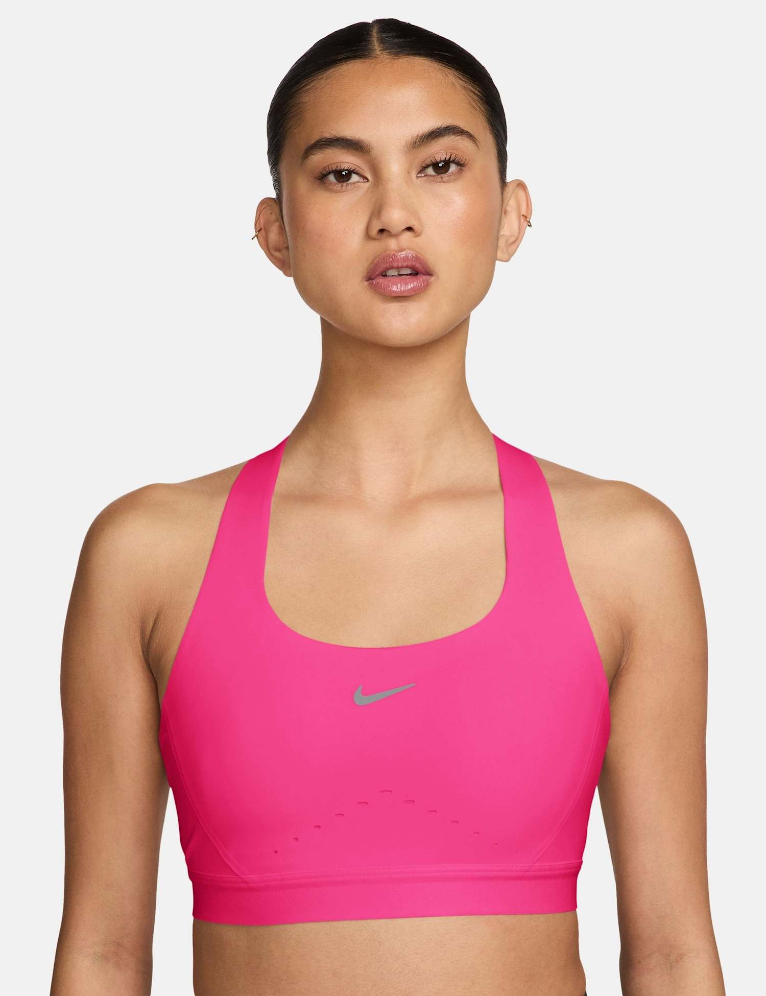 Nike Swift High Support Non Wired Sports Bra Bright Pink