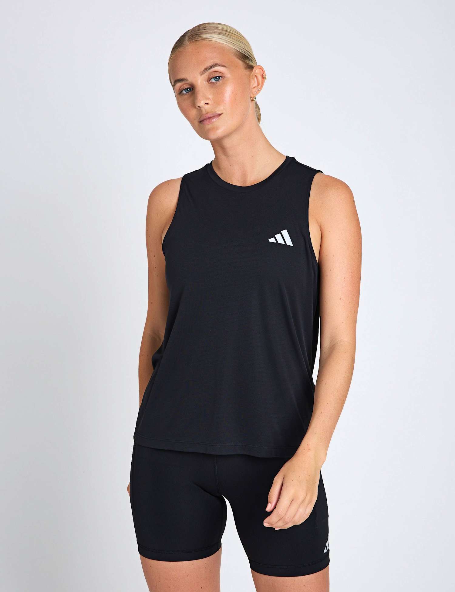 adidas Running Essentials Round Neck Tank Top Black