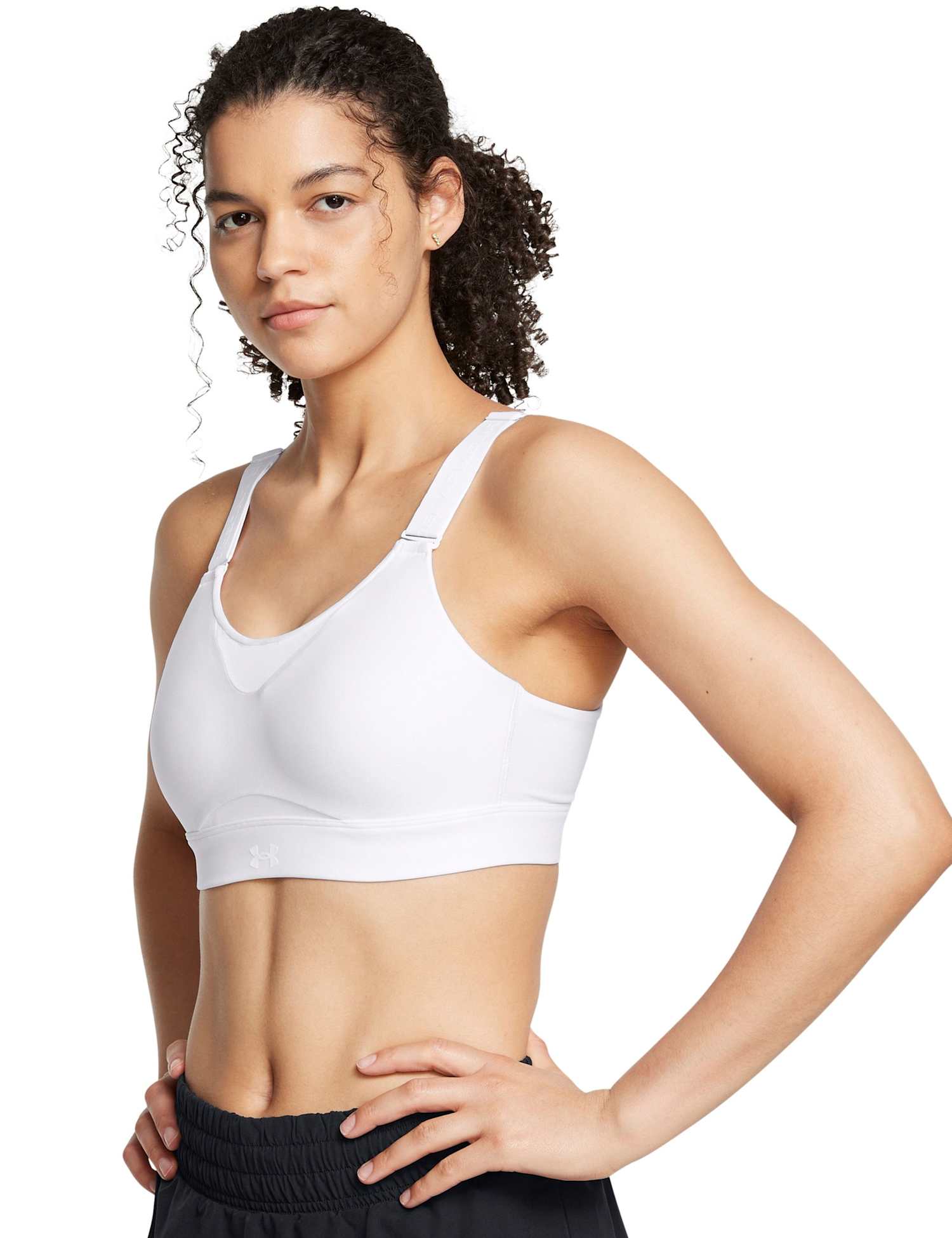 Under Armour Infinity 2.0 High Sports Bra (A-DD) White