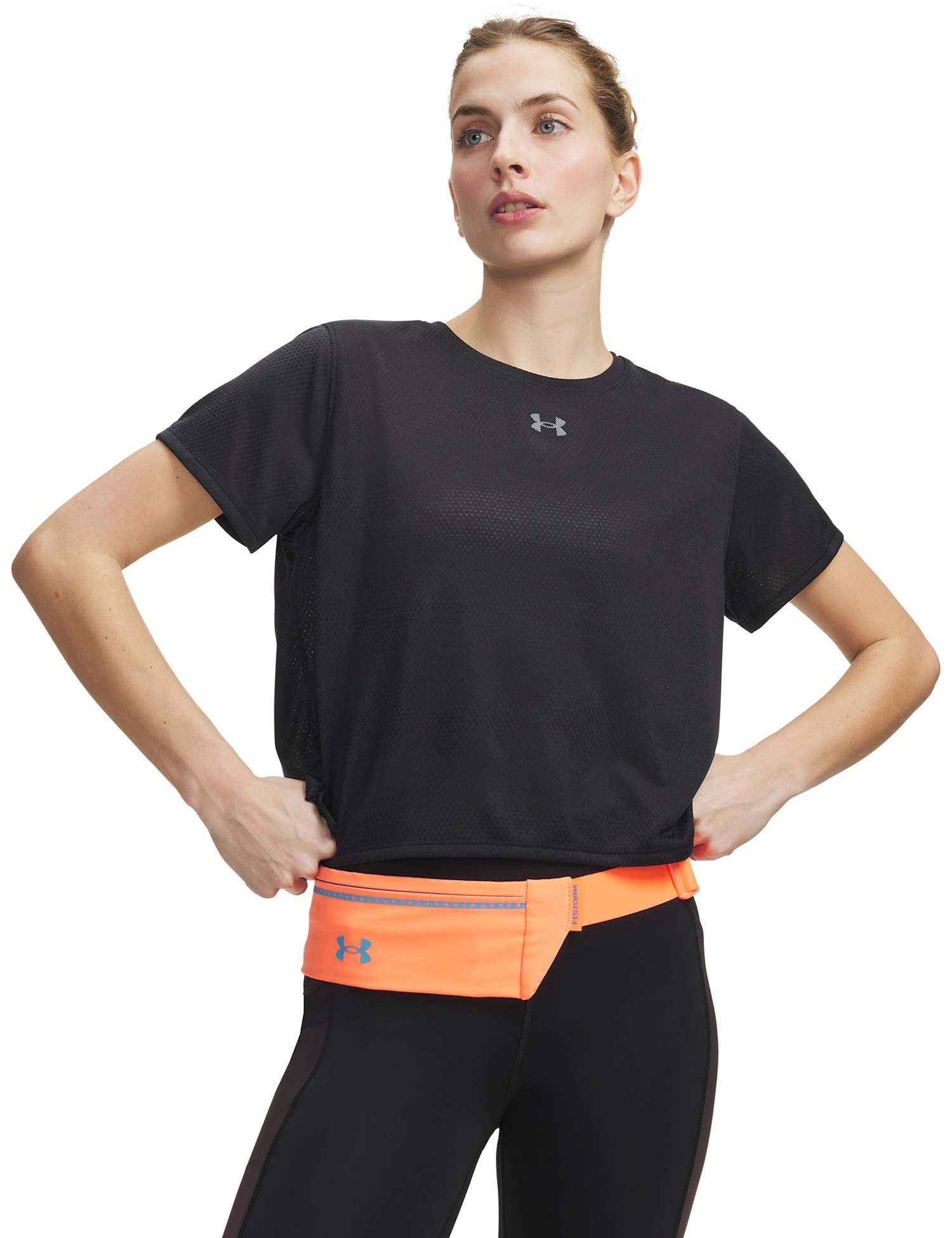 Under Armour Velociti Textured T-Shirt Black