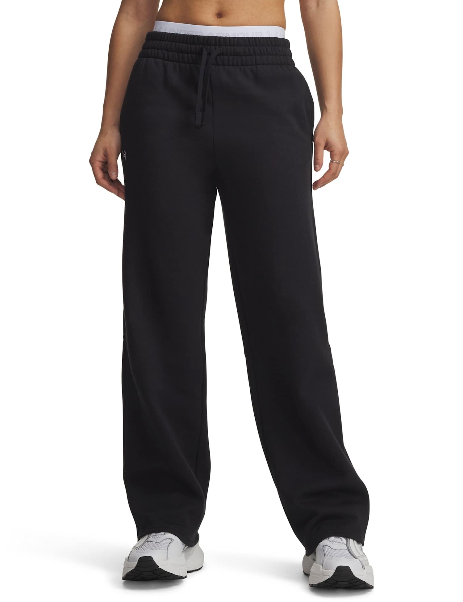 Under Armour Rival Cotton Rich Fleece Joggers Black