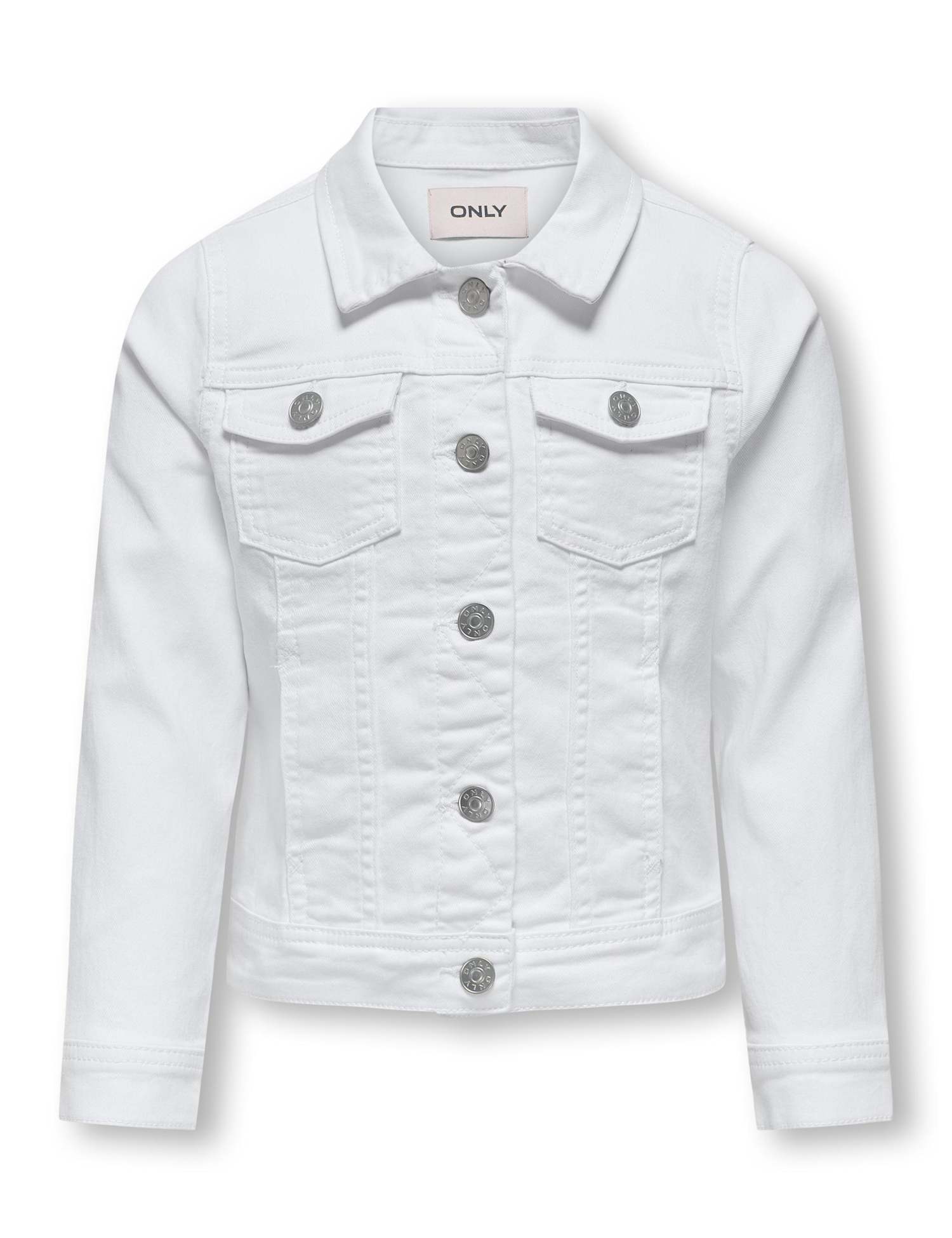 Kids Only Denim Jacket (8-14 Yrs) White